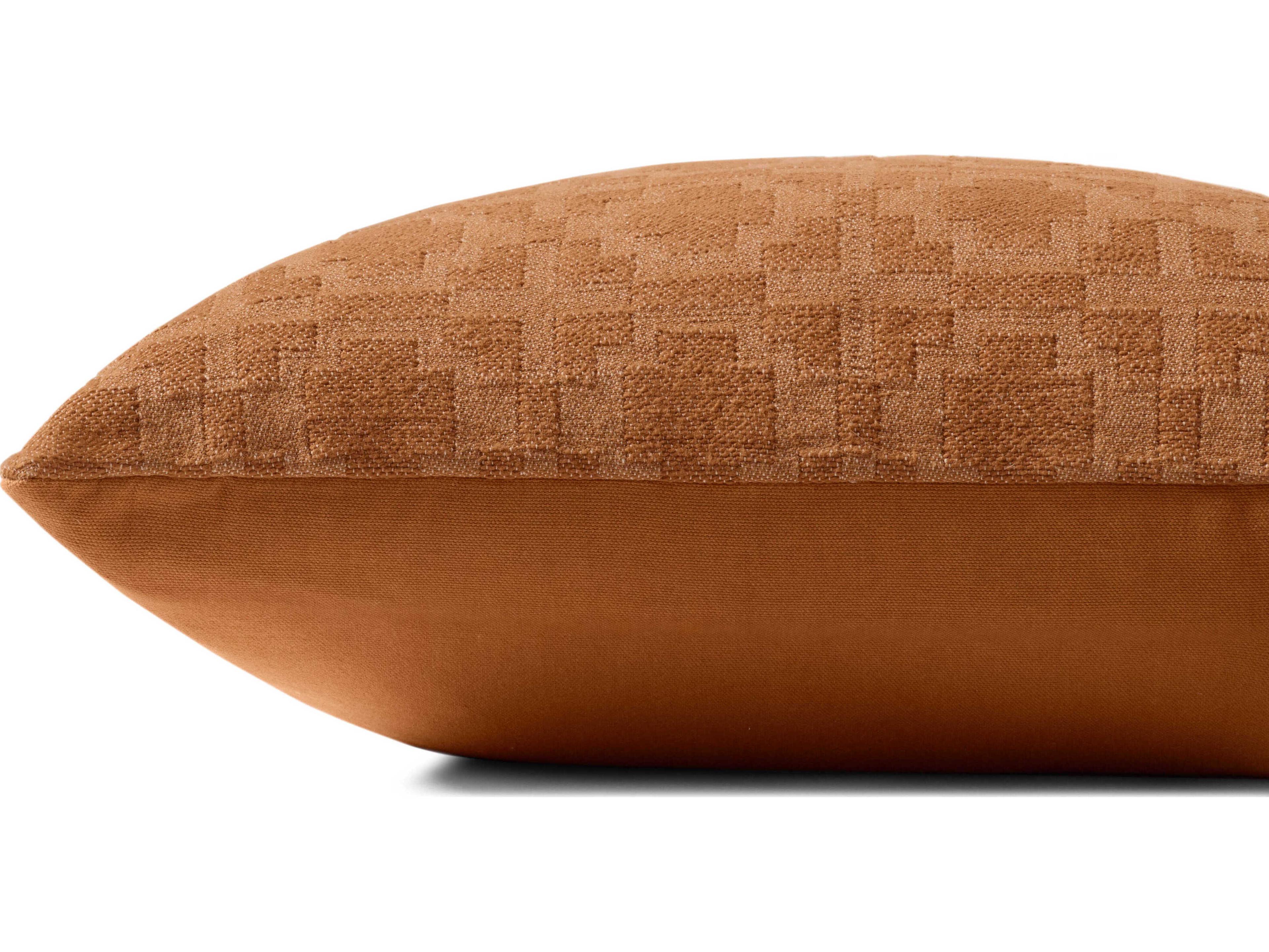 Loloi Rugs Rust 18" x 18" Pillow