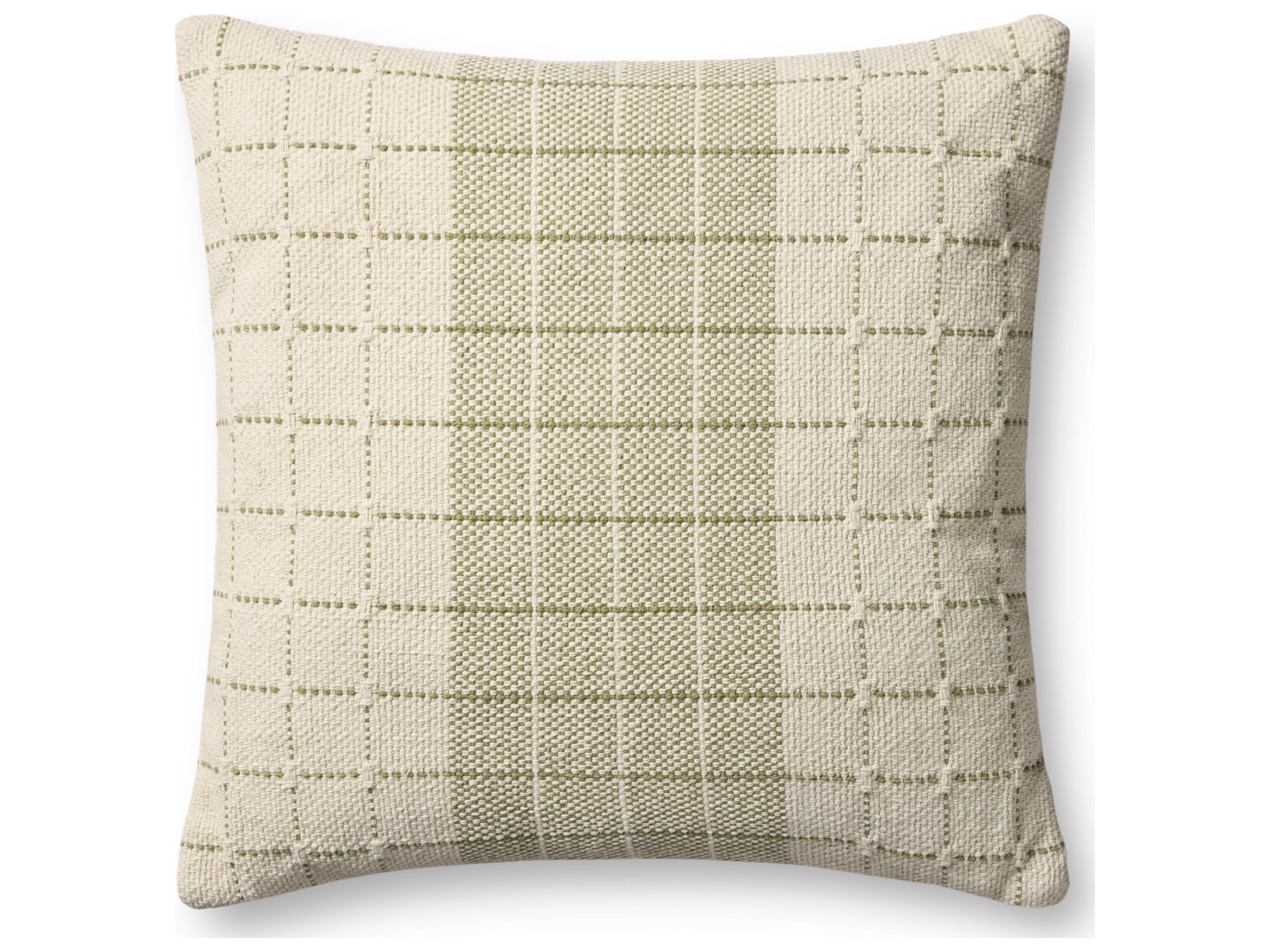 Loloi Rugs Green Natural Pillow