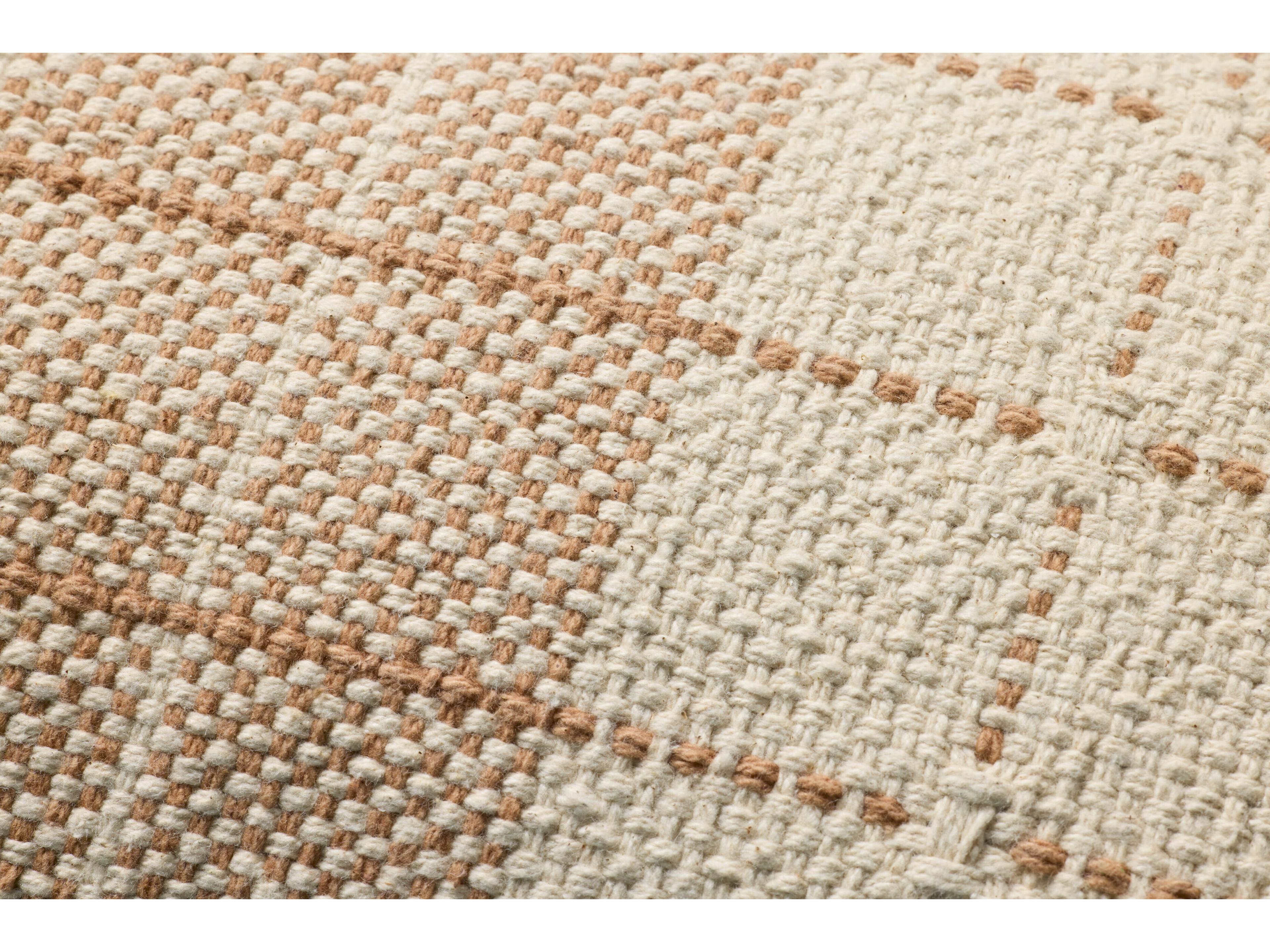 Loloi Rugs Natural Rust Pillow