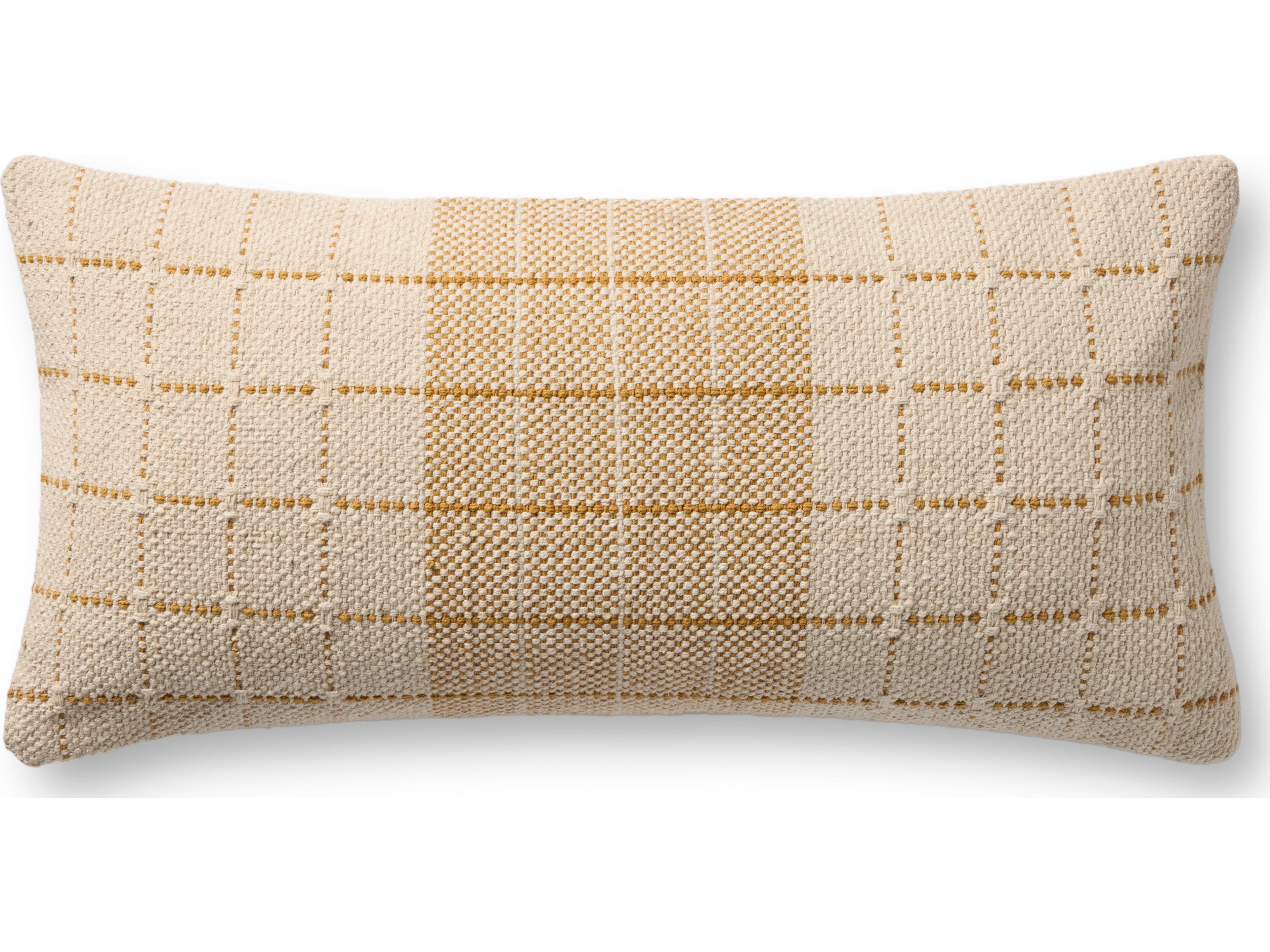 Loloi Rugs Natural Yellow Pillow