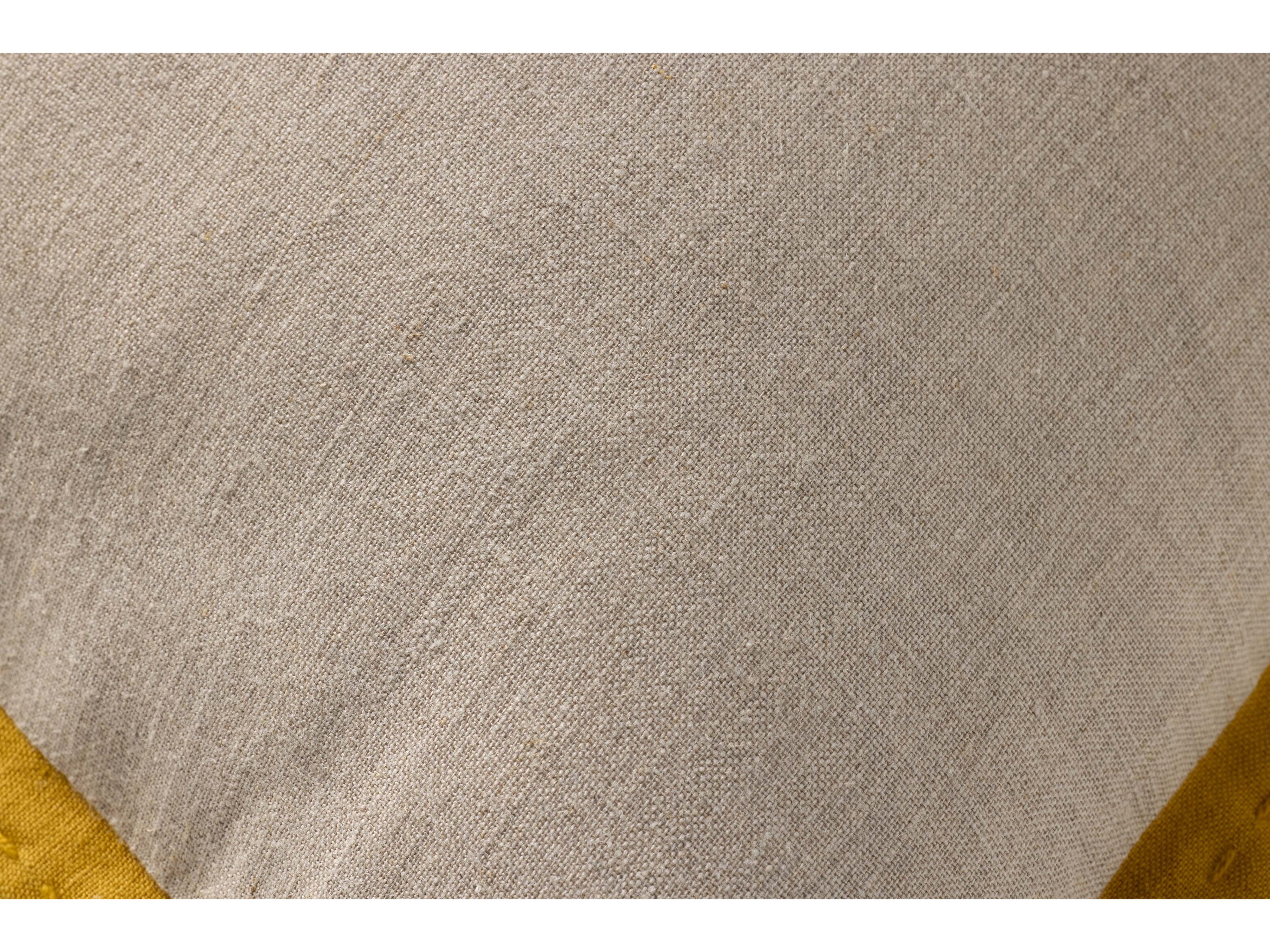 Loloi Rugs Natural Mustard Pillow