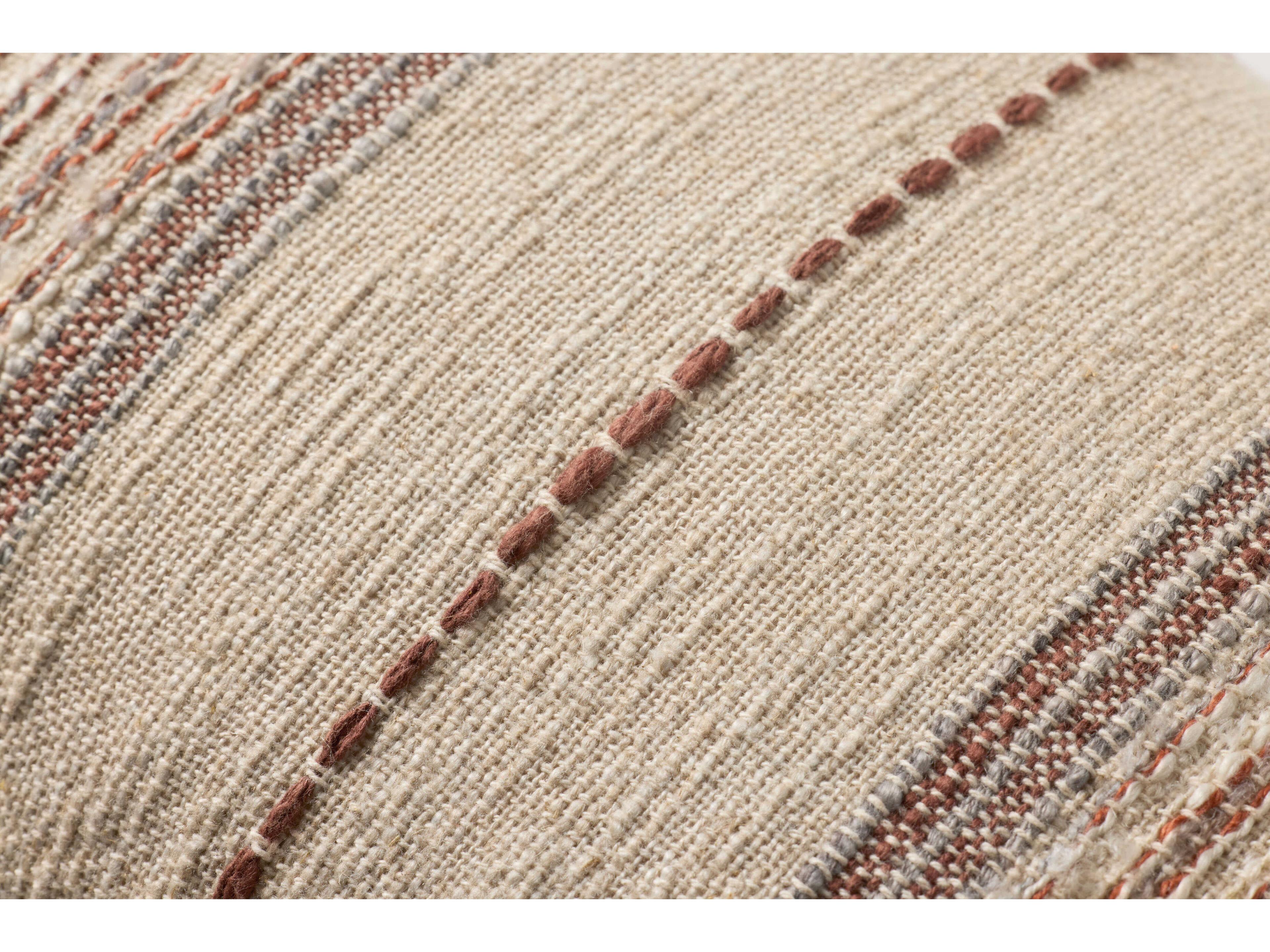 Loloi Rugs Ivory Multicolored 27" x 22" Pillow