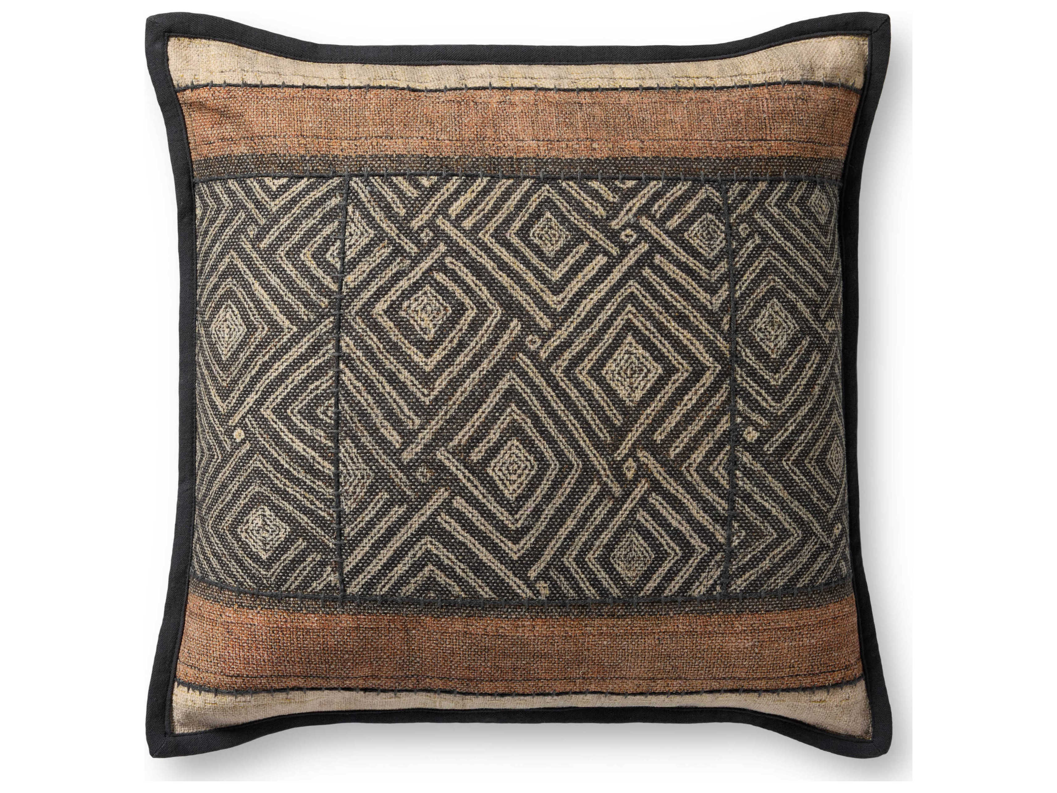 Loloi Rugs Multicolored 18" x 18" Pillow