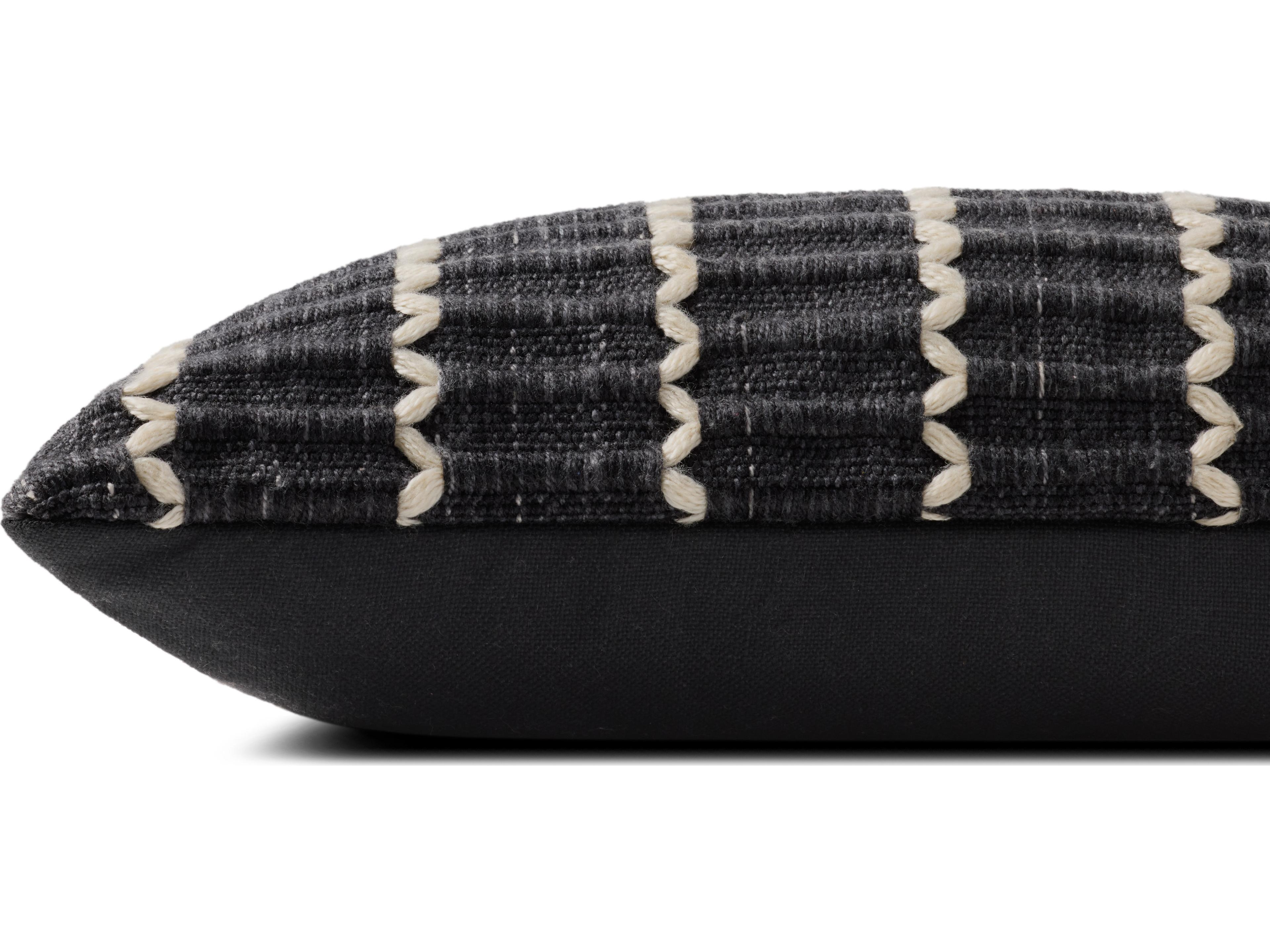 Loloi Rugs Black Pillow
