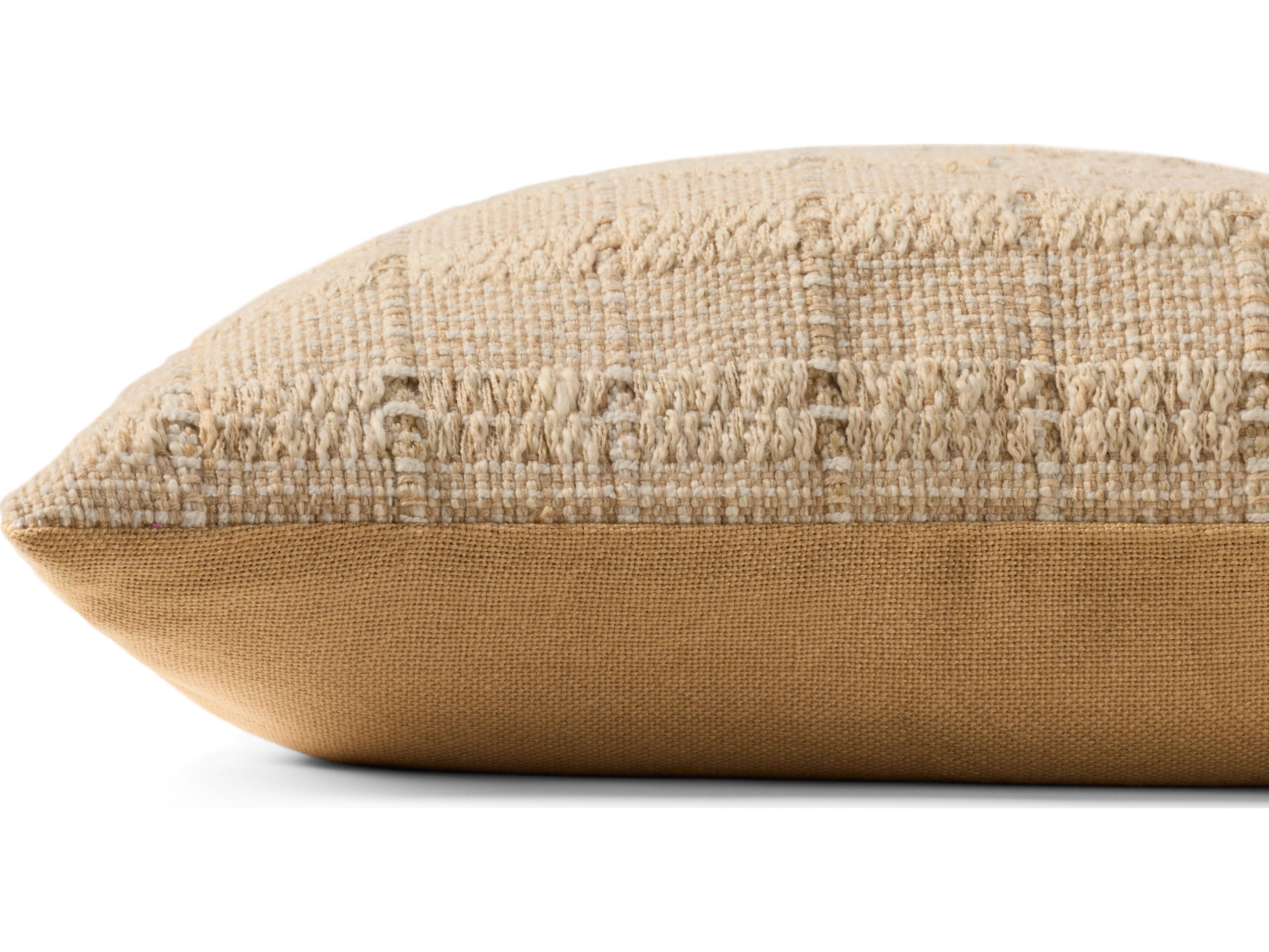 Loloi Rugs Tan Pillow