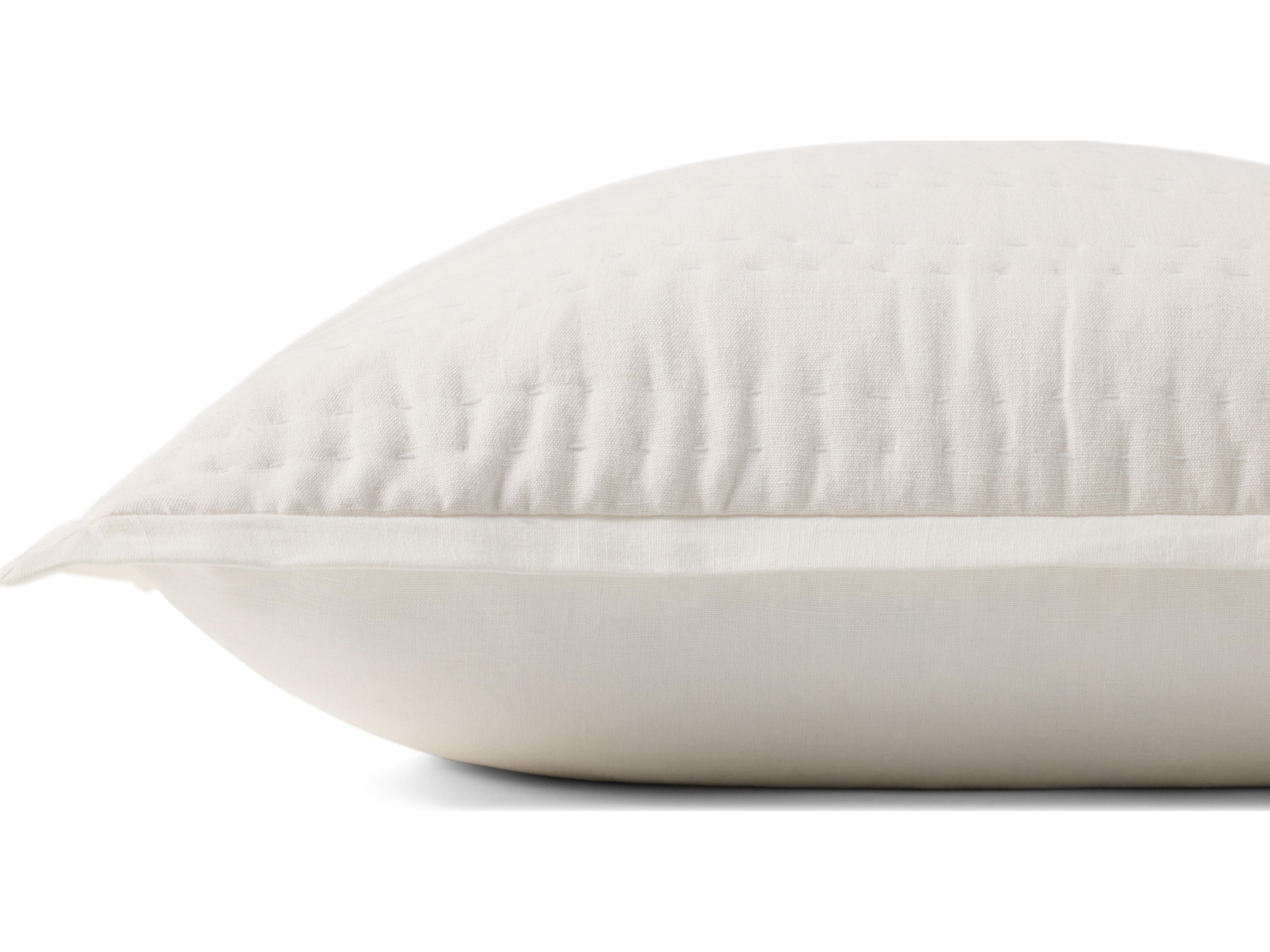 Loloi Rugs White Pillow