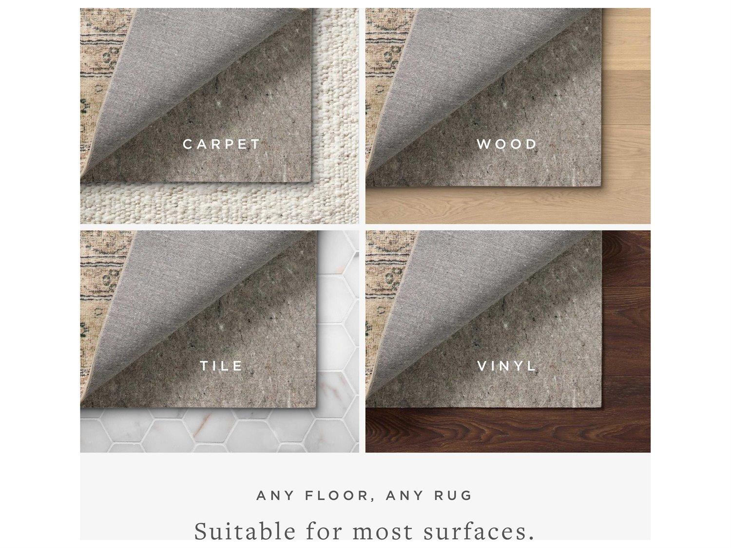 Loloi Rugs Grip All Surface Grey 6' x 9' Rug Pad