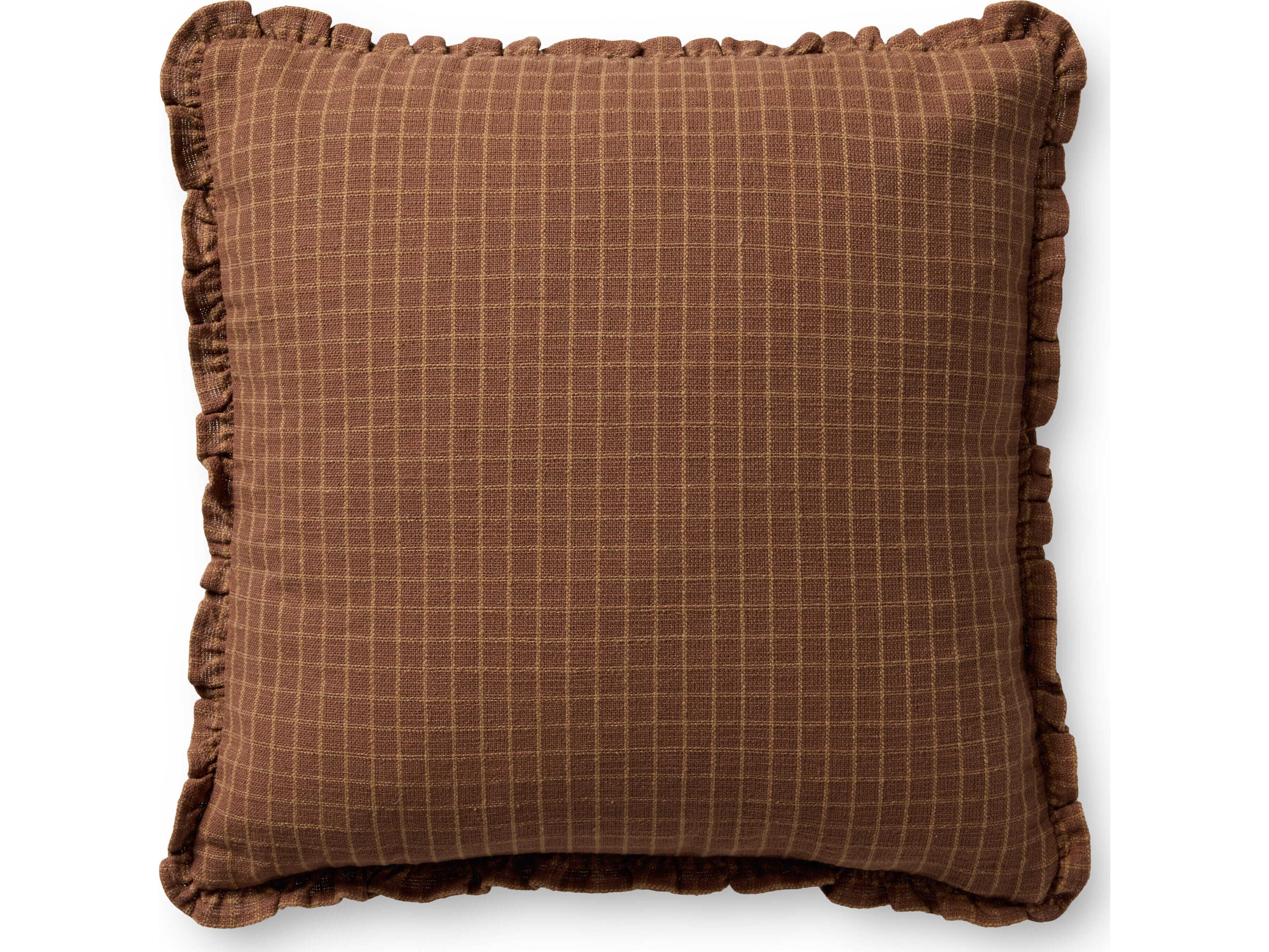 Loloi Rugs Chris Loves Julia Chestnut Pillow