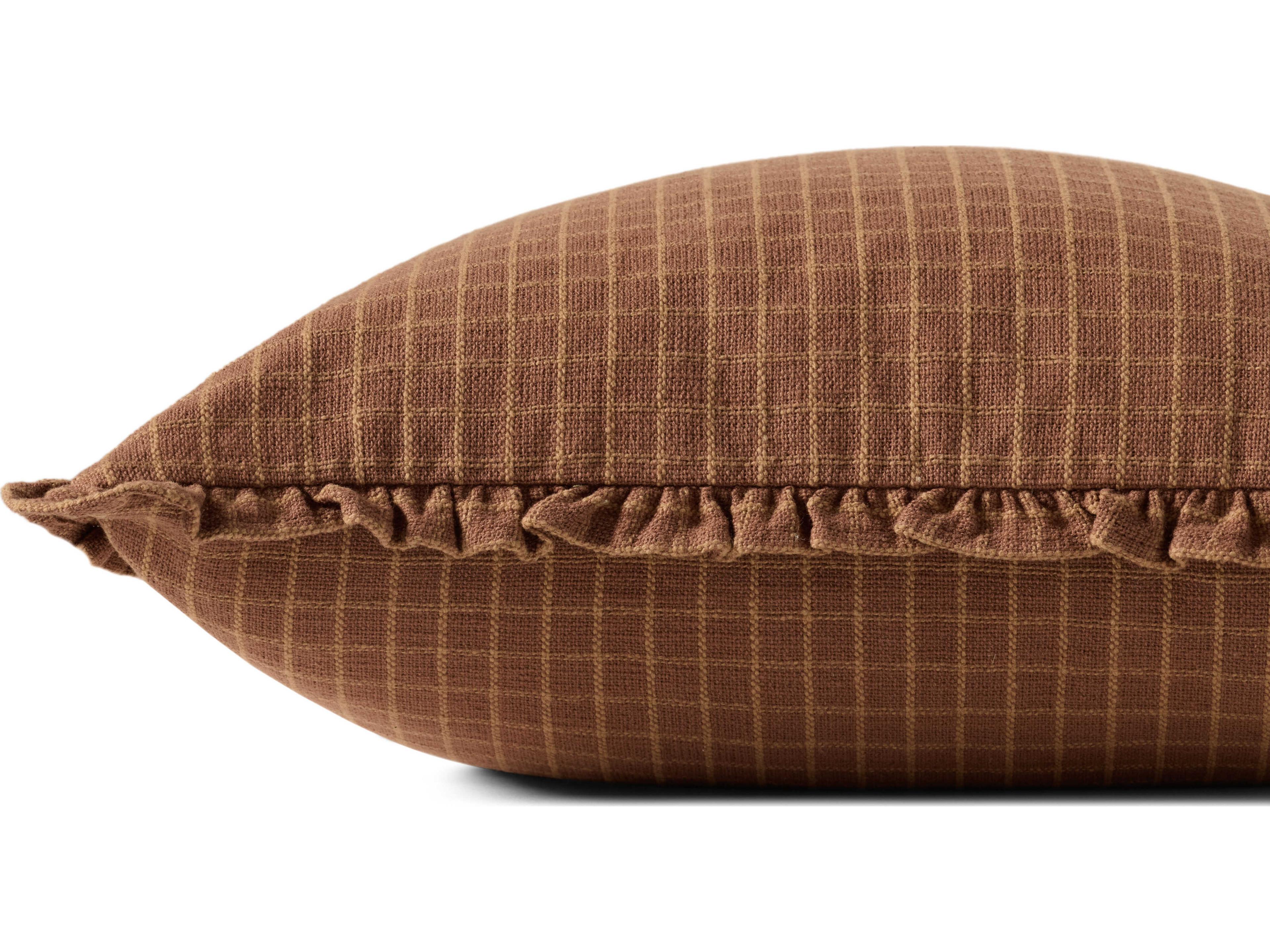 Loloi Rugs Chris Loves Julia Chestnut Pillow