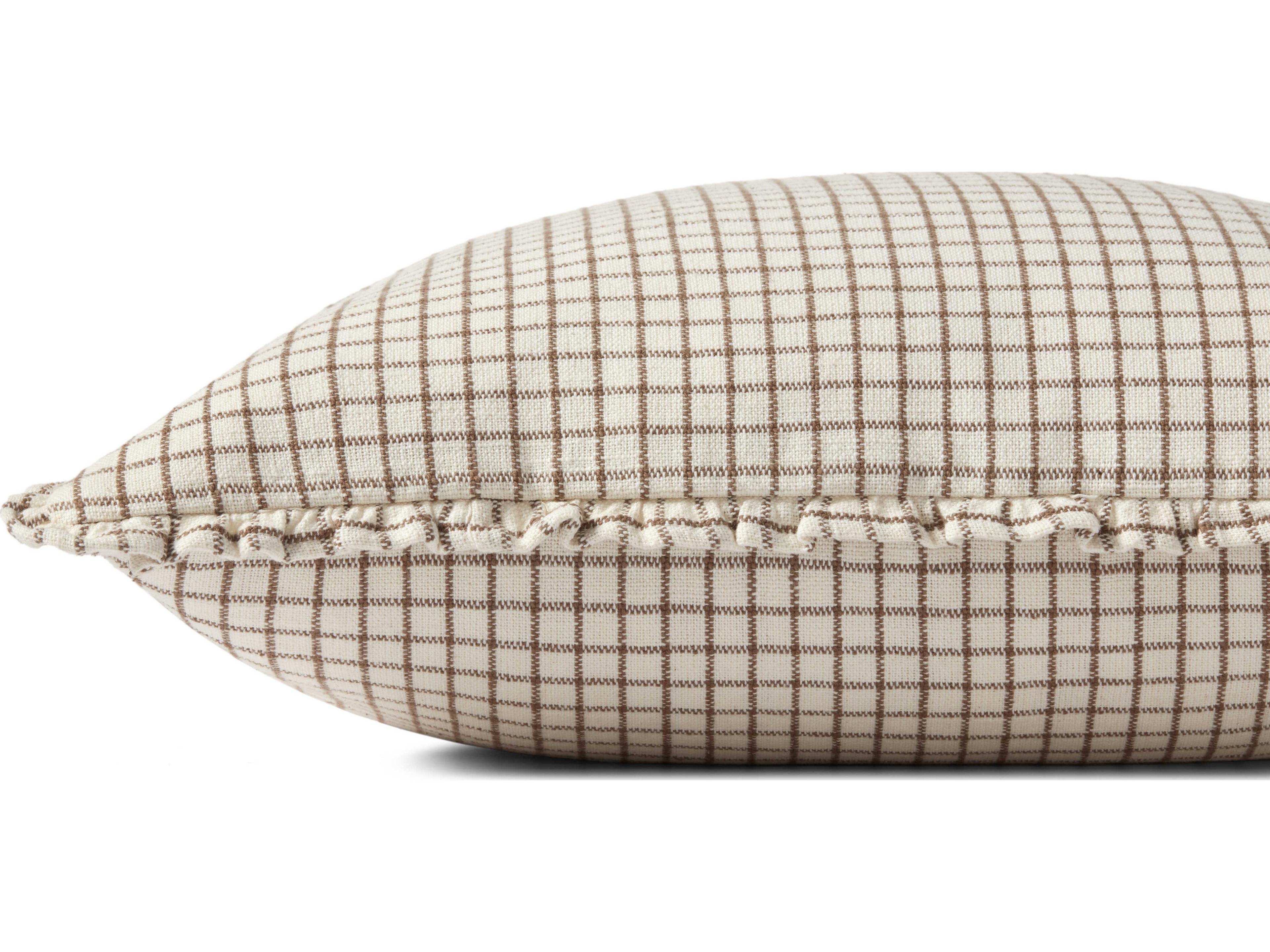 Loloi Rugs Chris Loves Julia Ivory / Earth Pillow