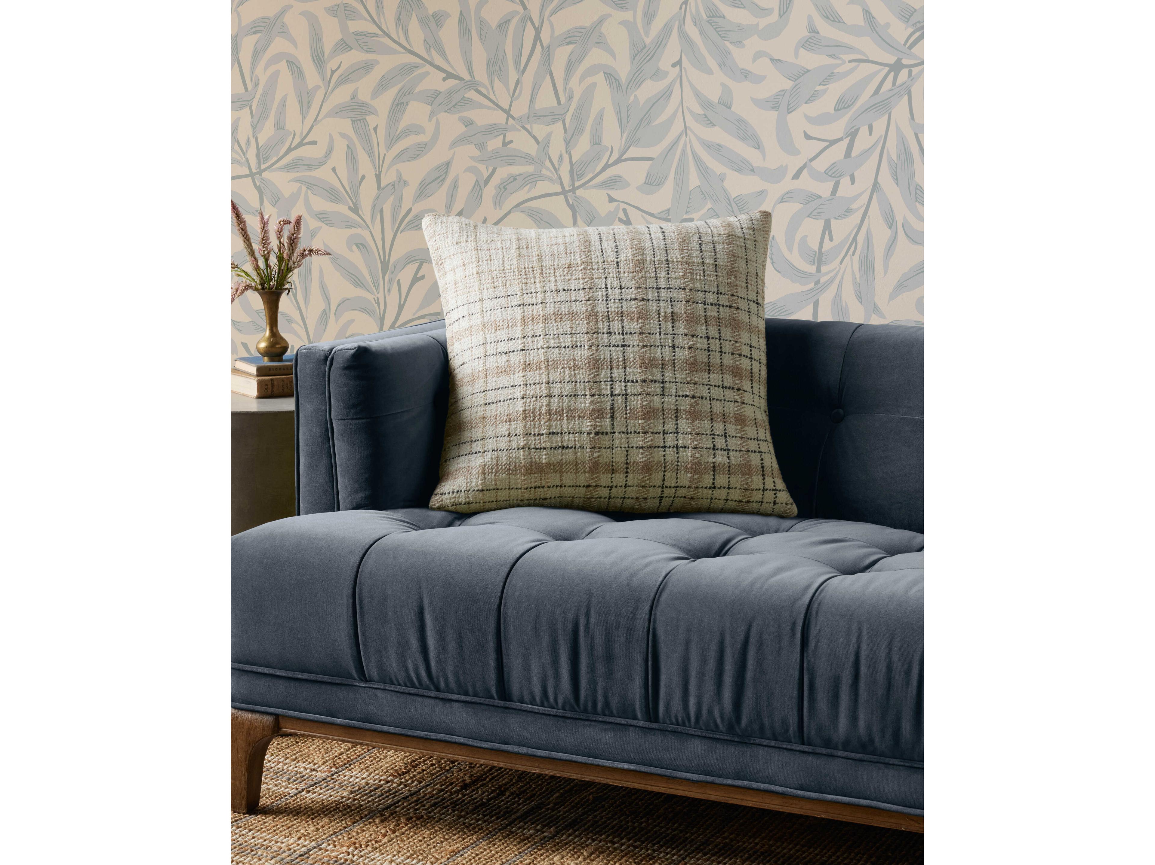 Loloi Rugs Chris Loves Julia Beige / Black Pillow