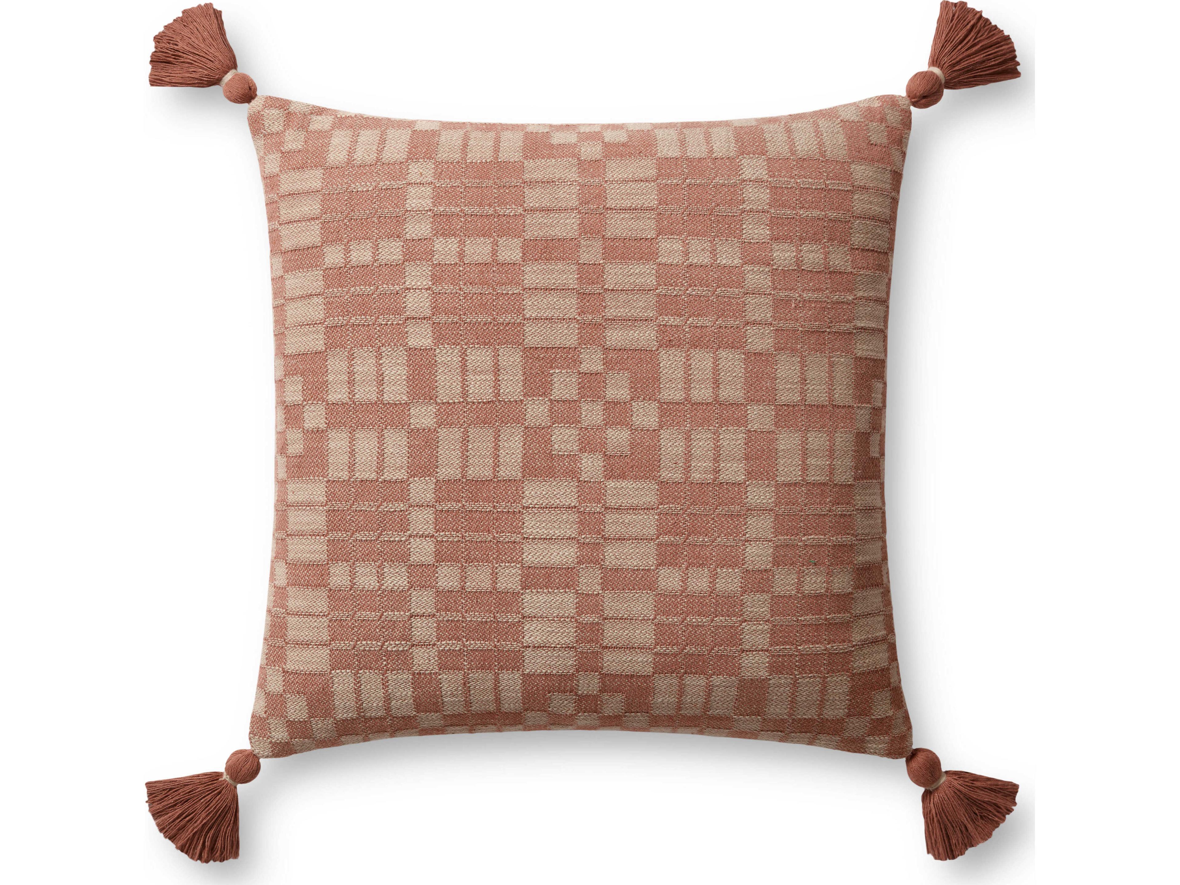 Loloi Rugs Chris Loves Julia Clay Pillow