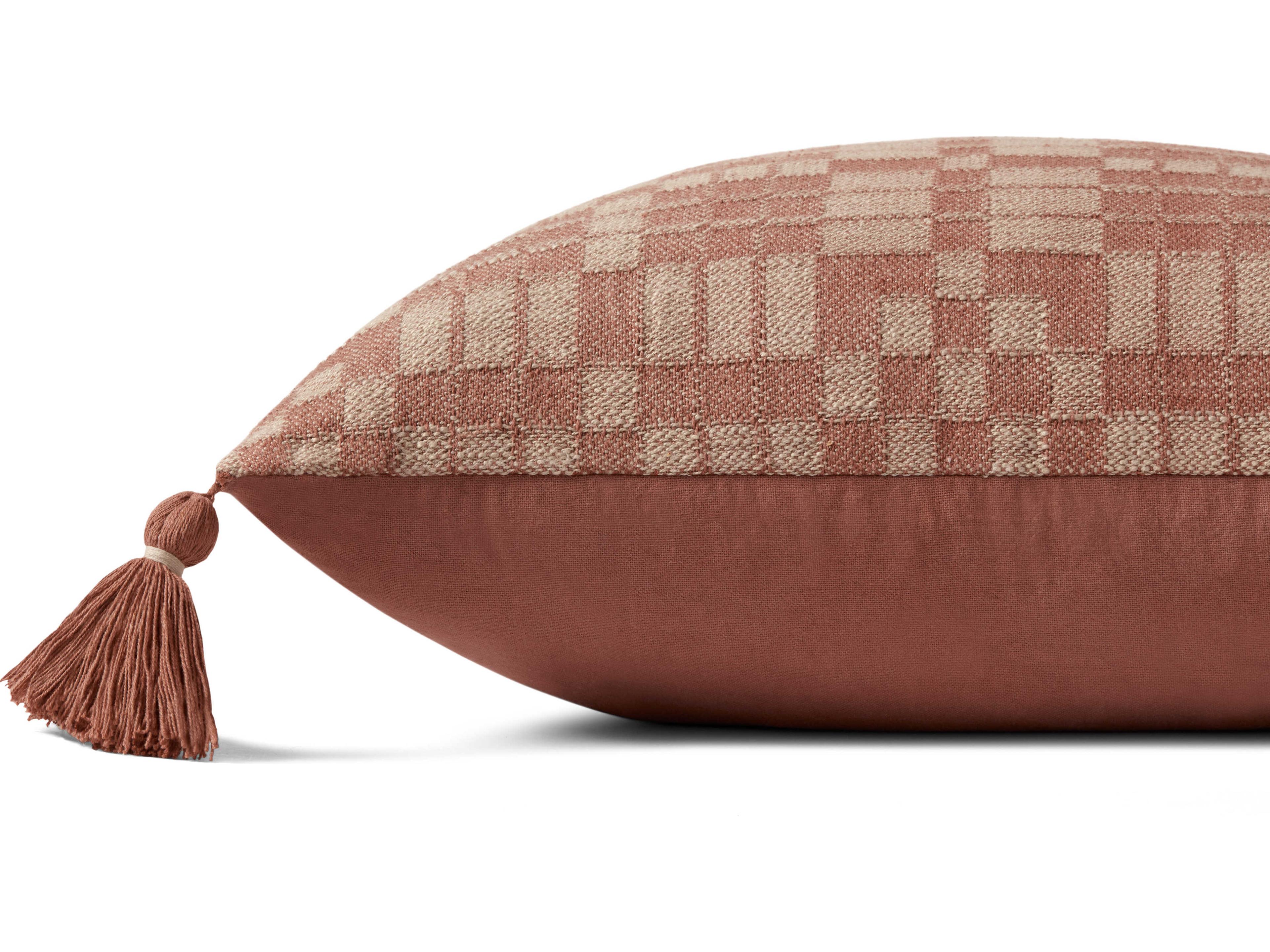 Loloi Rugs Chris Loves Julia Clay Pillow