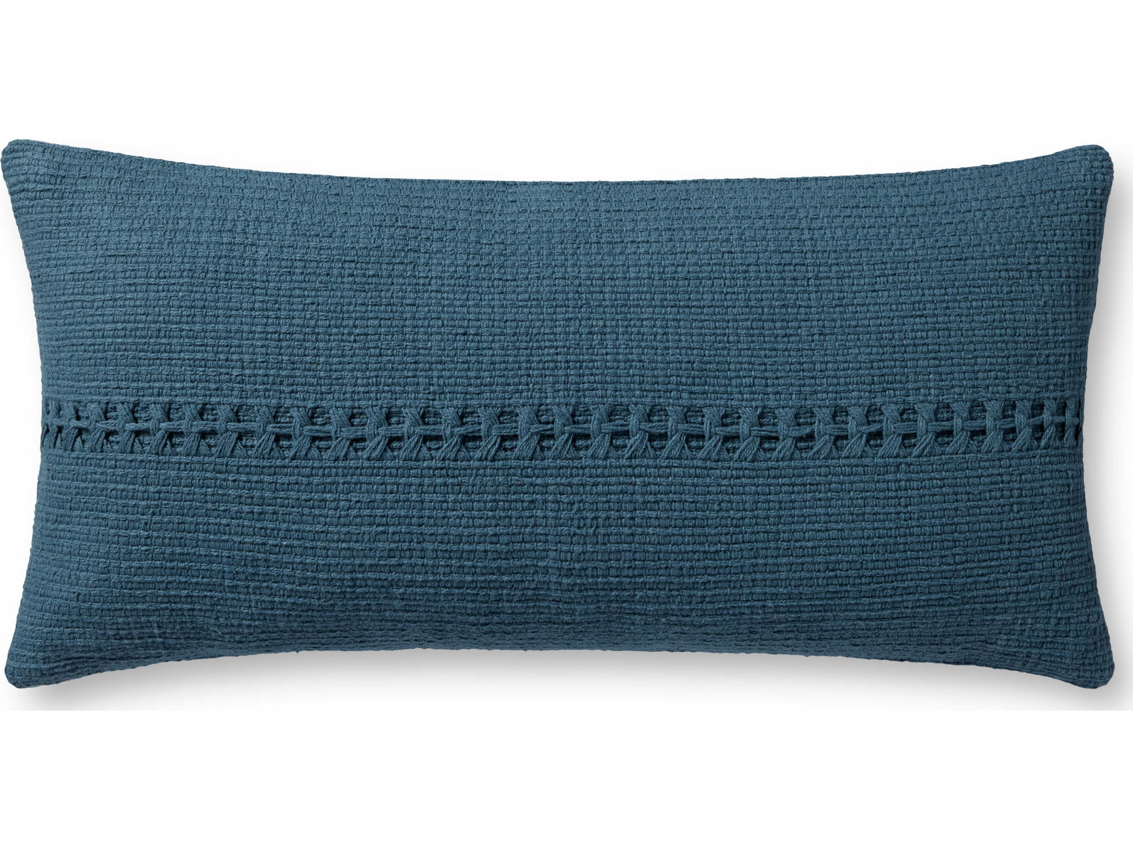 Loloi Rugs Chris Loves Julia Blue Pillow