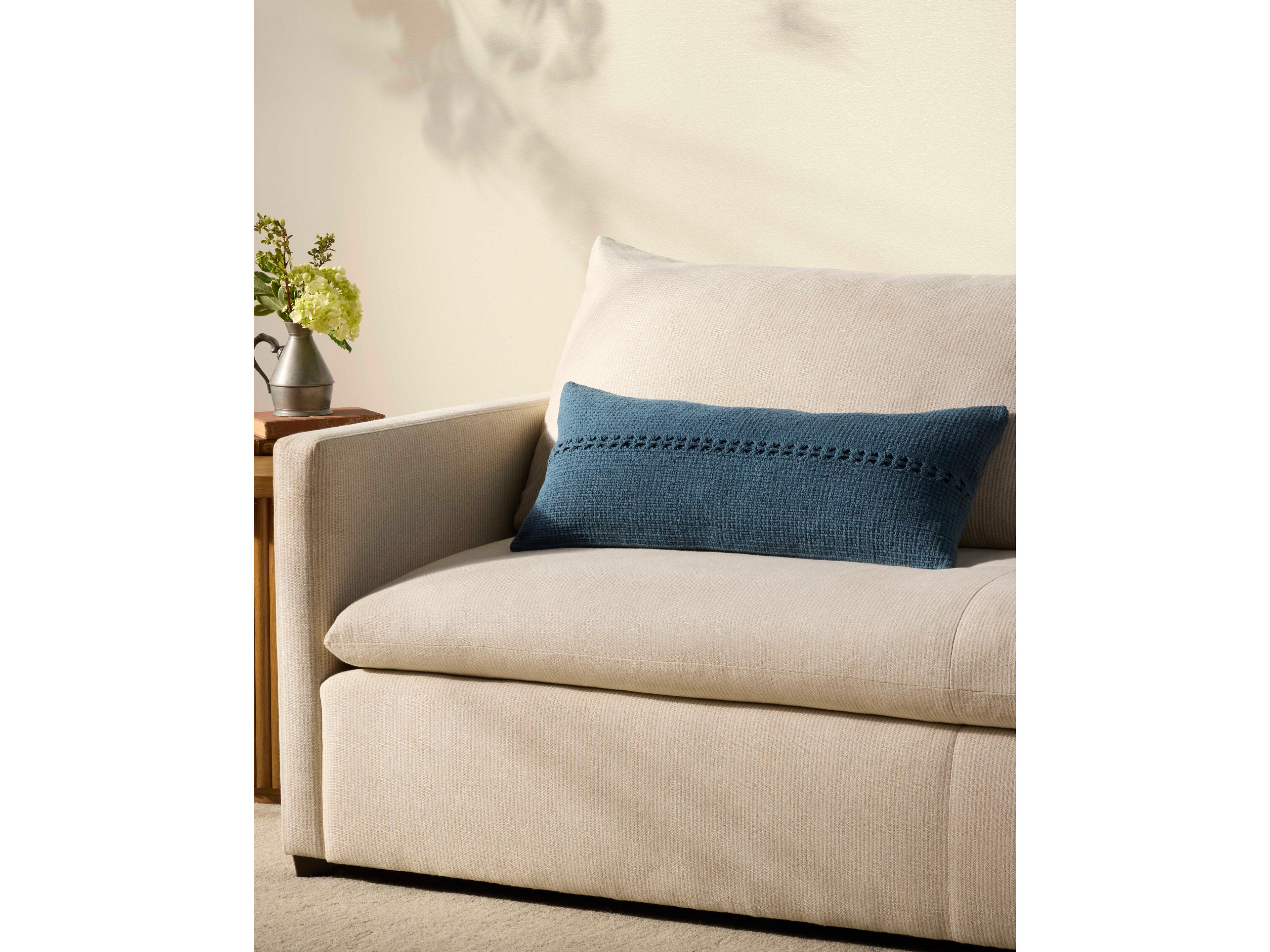 Loloi Rugs Chris Loves Julia Blue Pillow