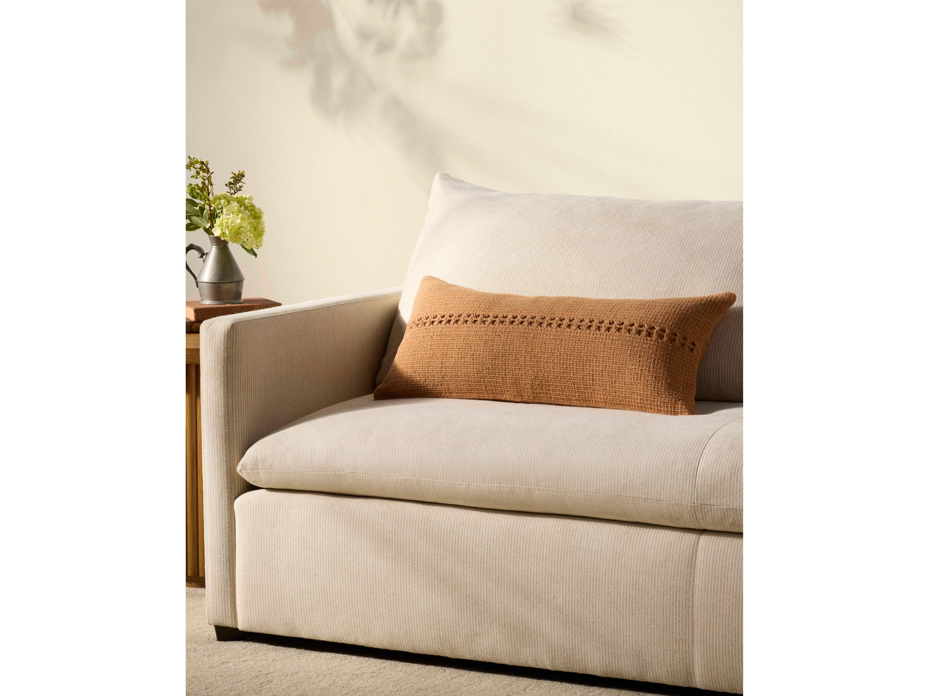 Loloi Rugs Chris Loves Julia Orange Pillow