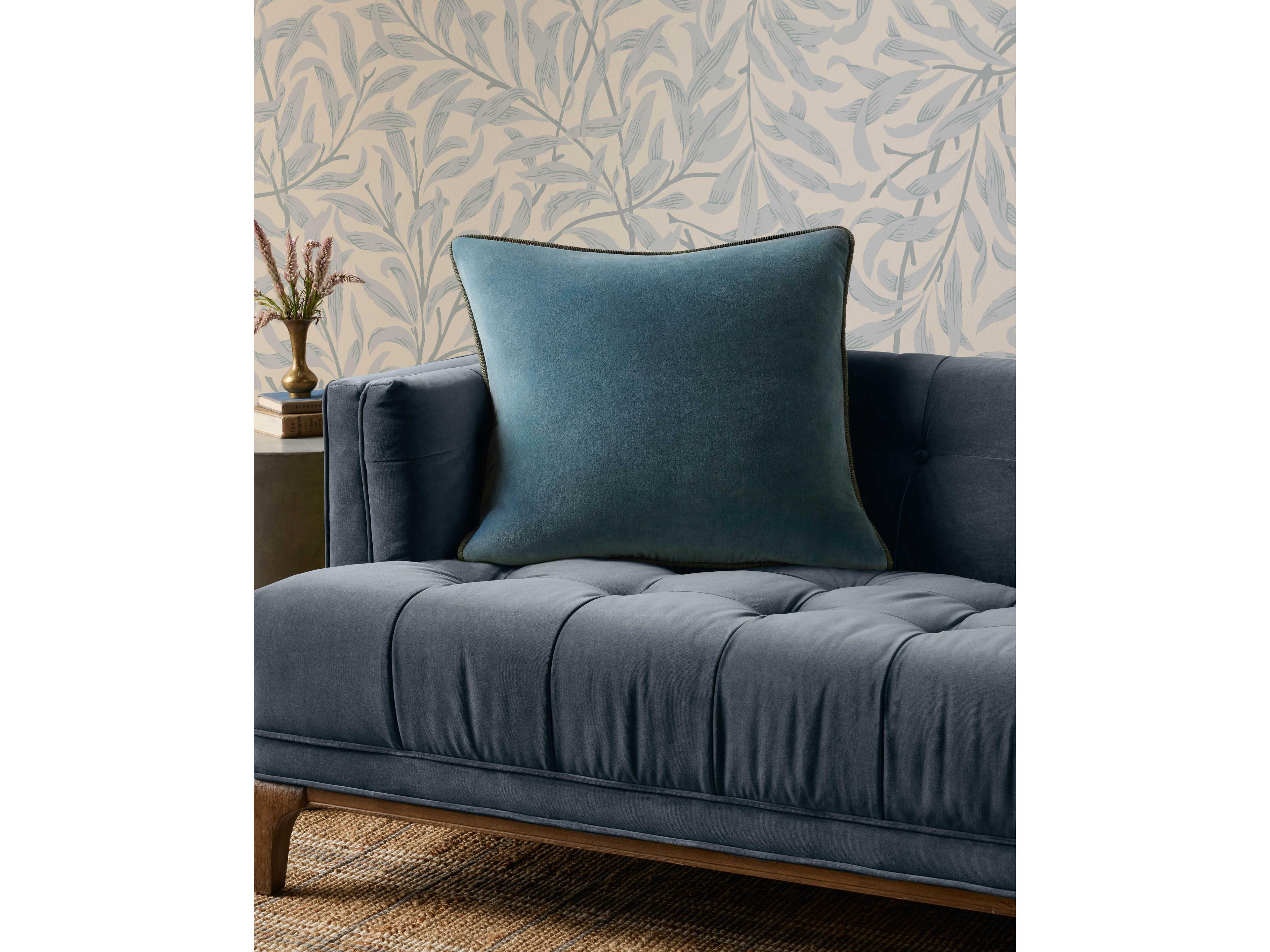 Loloi Rugs Chris Loves Julia Blue Pillow