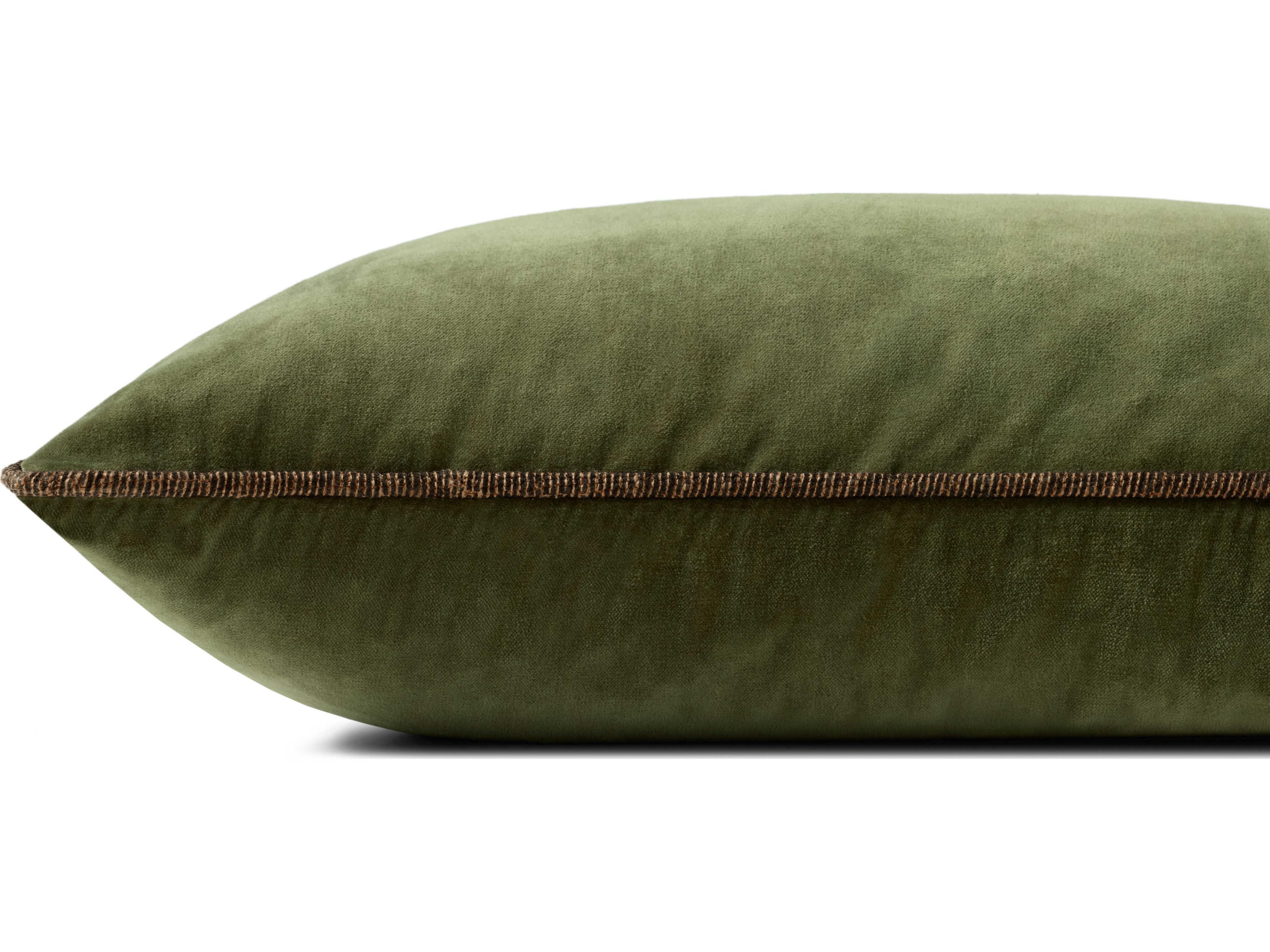 Loloi Rugs Chris Loves Julia Dark Green Pillow