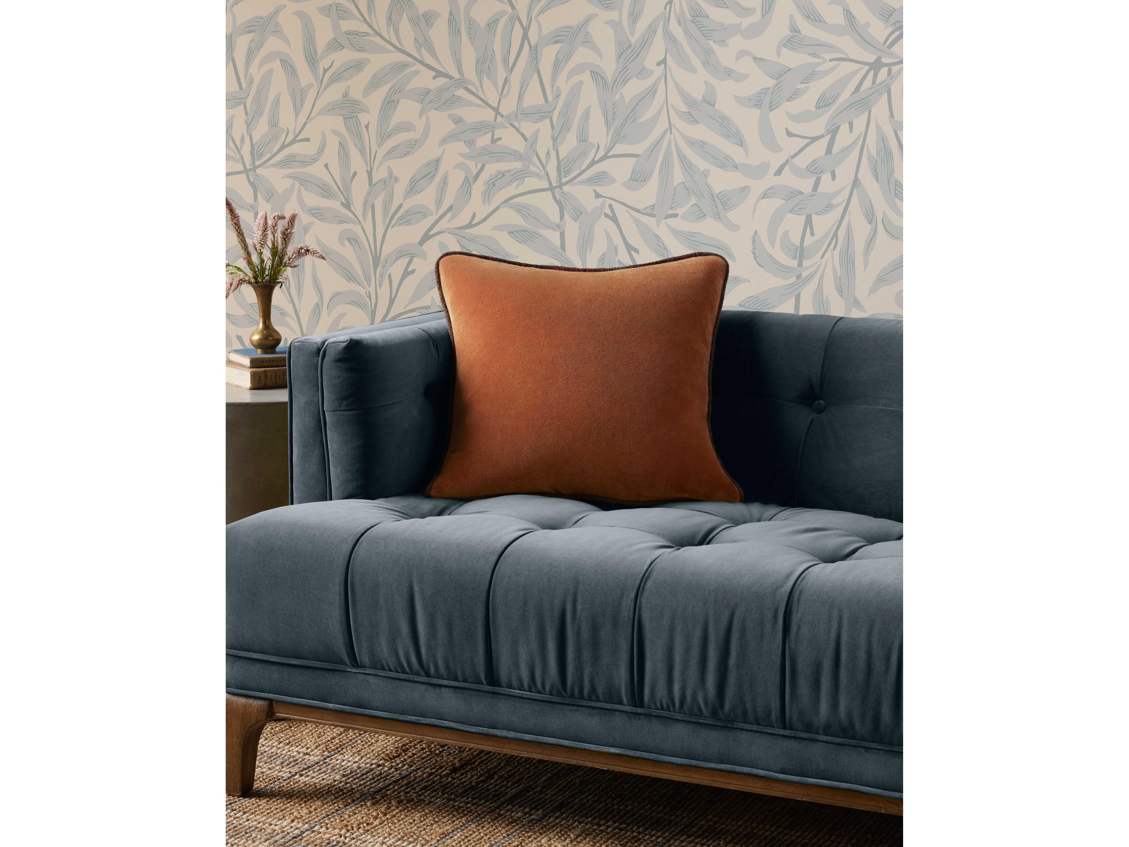 Loloi Rugs Chris Loves Julia Rust Pillow