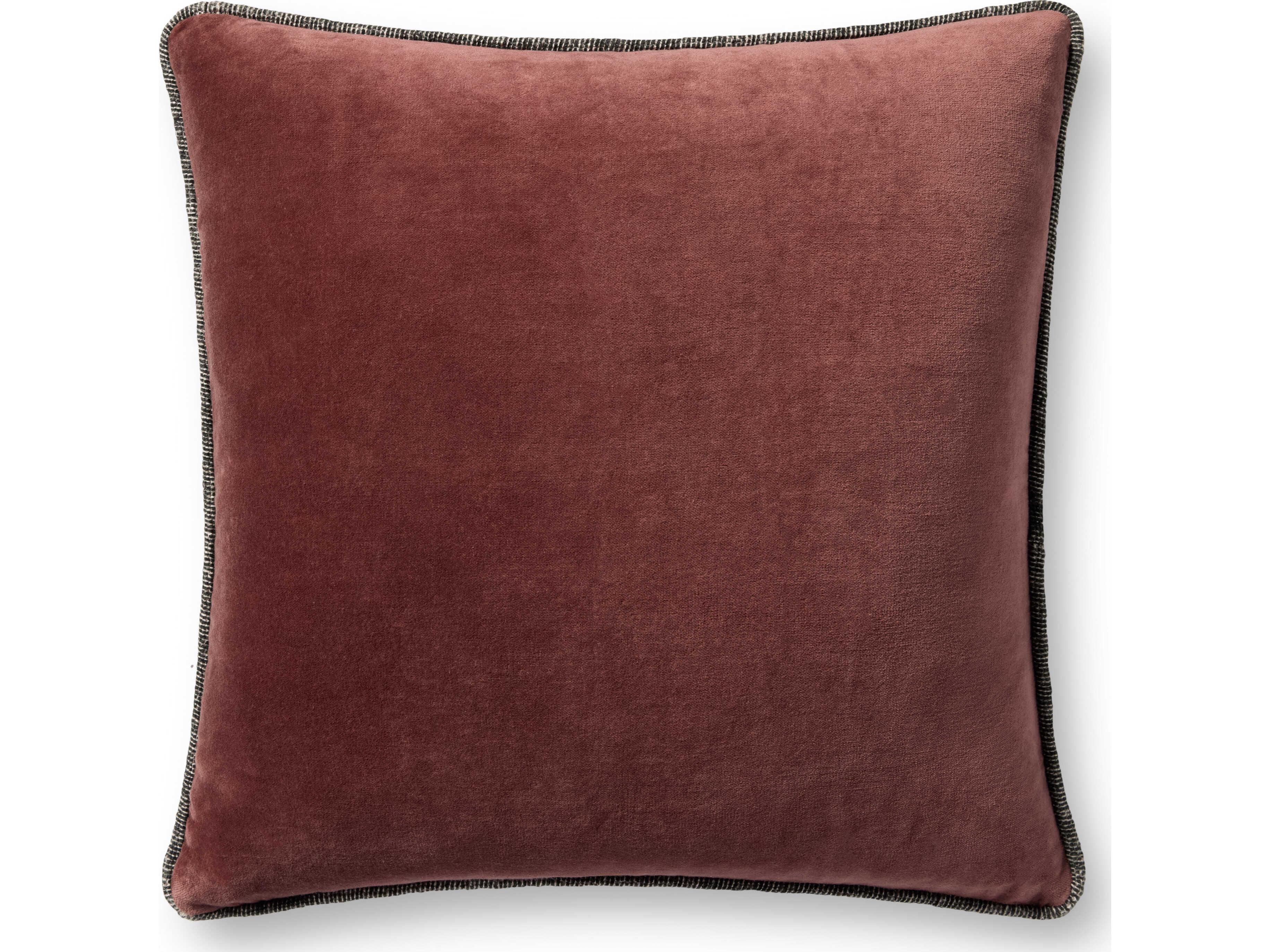 Loloi Rugs Chris Loves Julia Wine Pillow