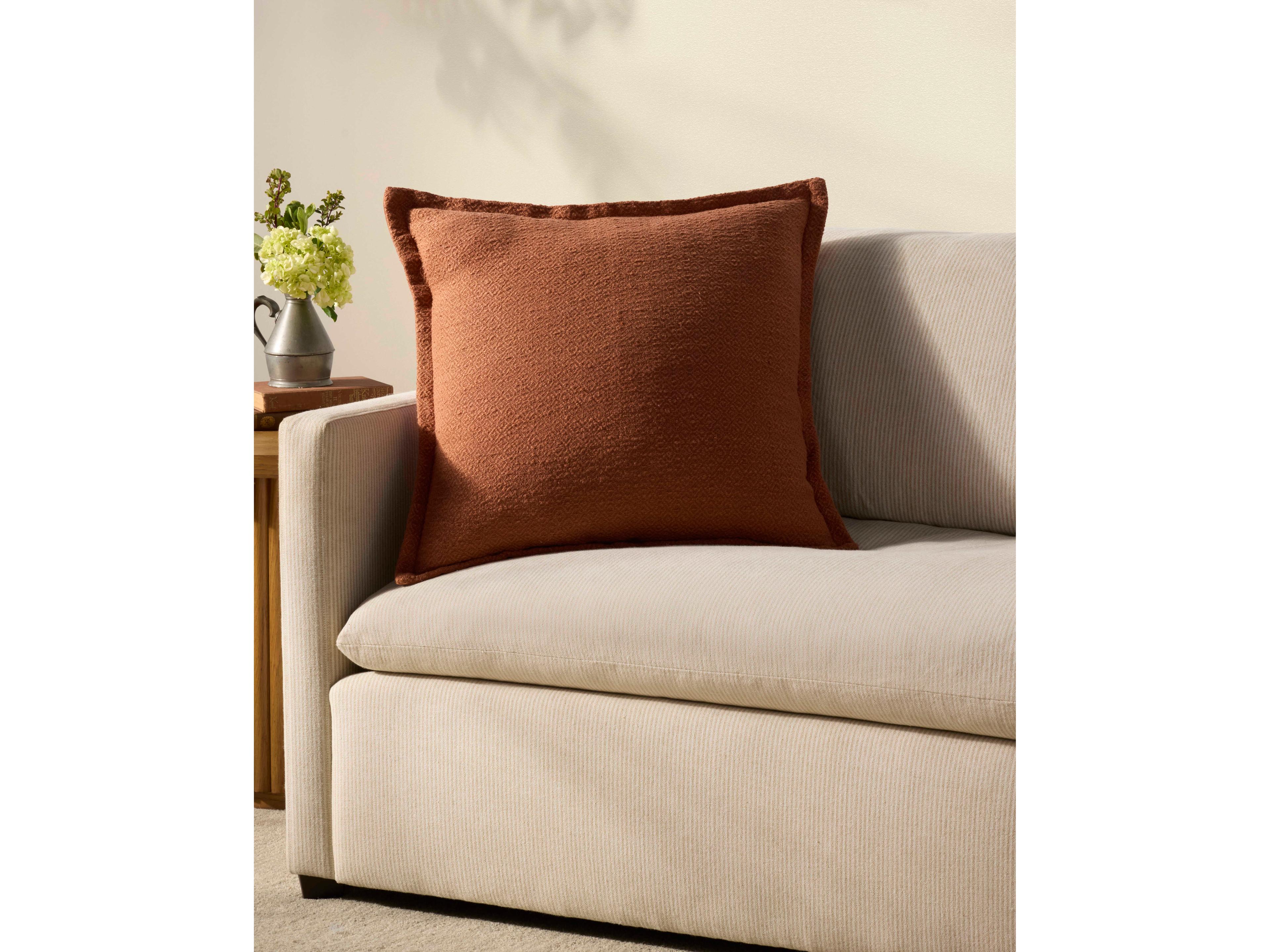 Loloi Rugs Chris Loves Julia Orange Pillow