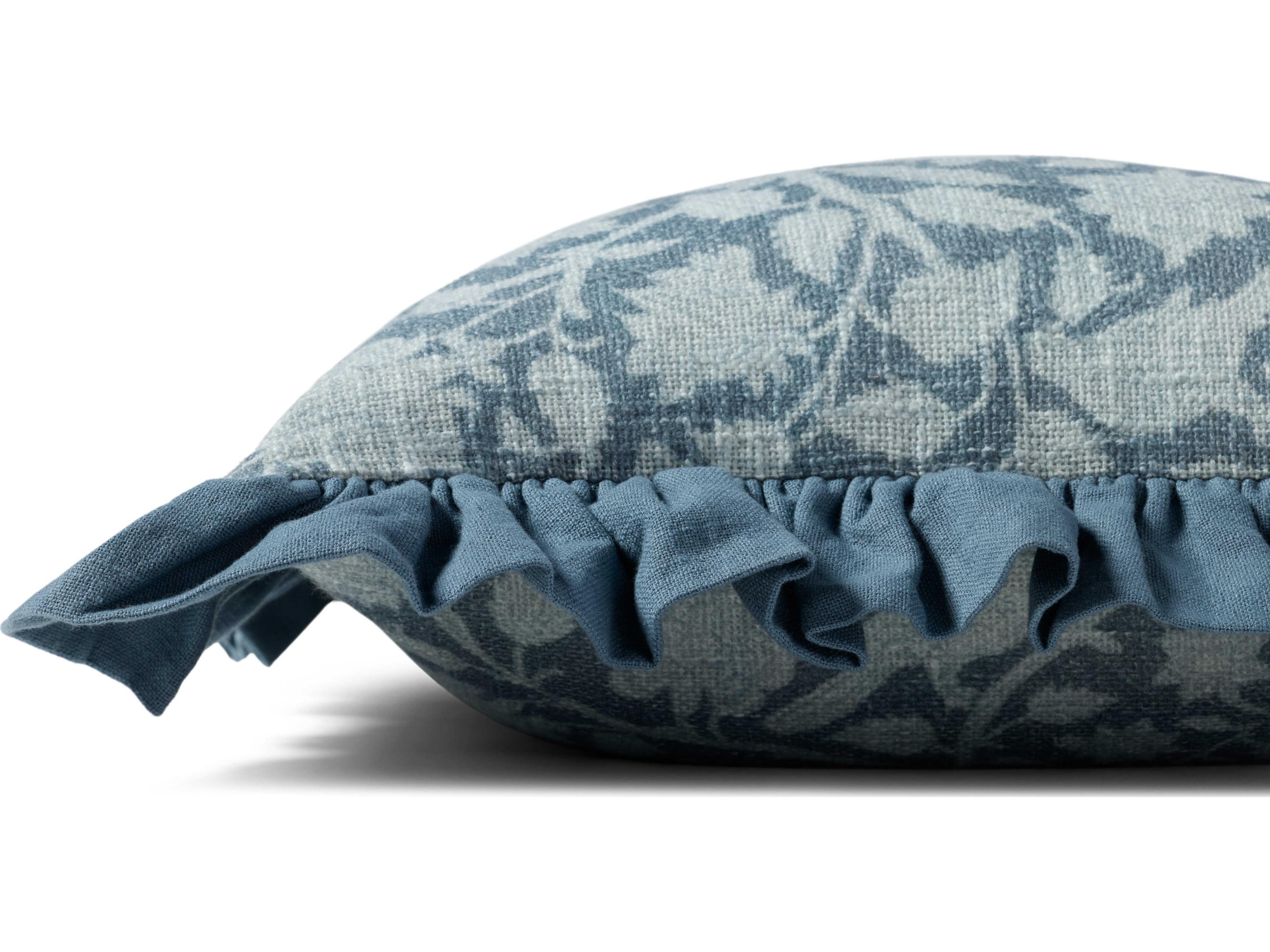 Loloi Rugs Chris Loves Julia Blue Pillow