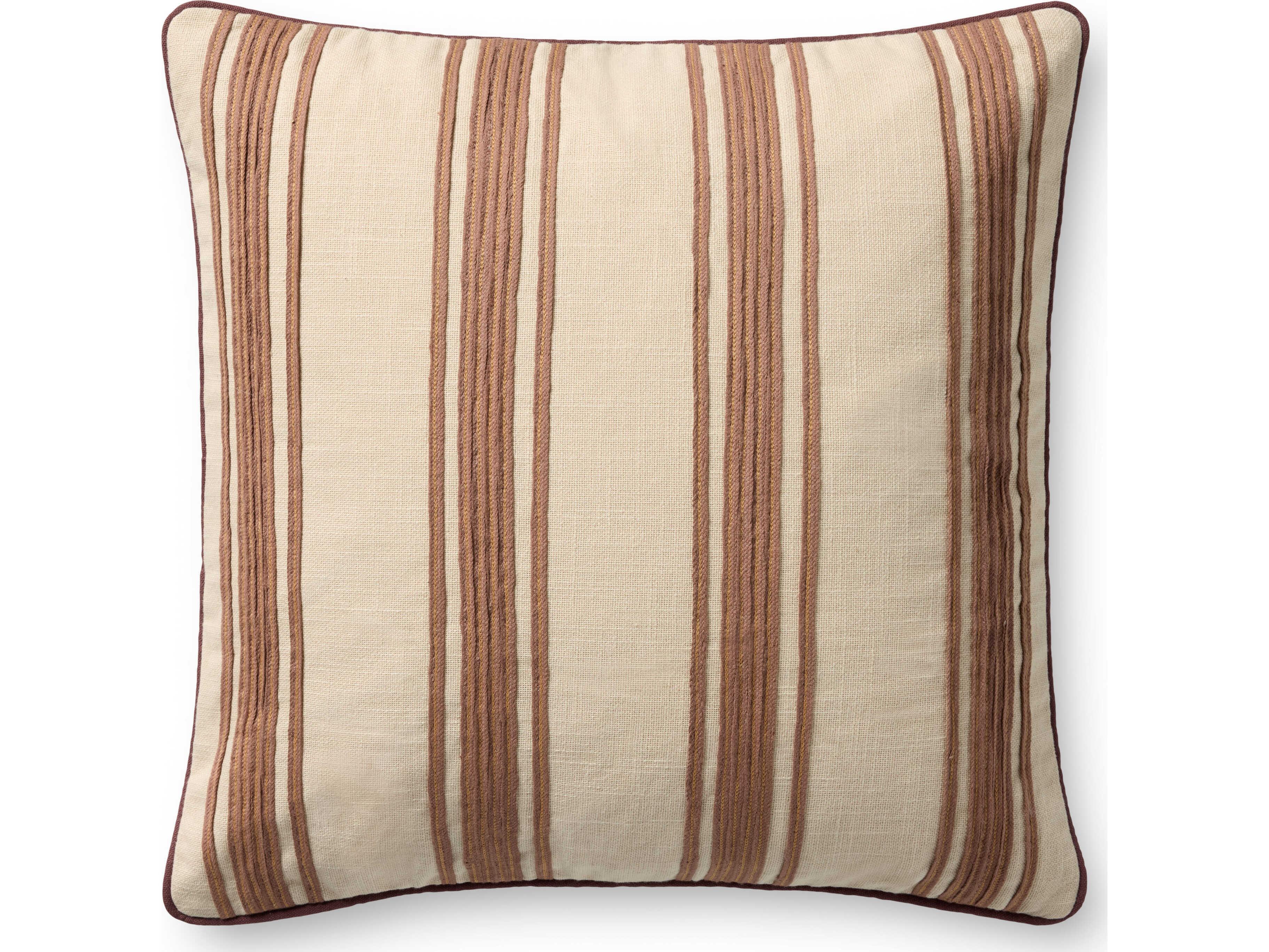 Loloi Rugs Chris Loves Julia Chestnut Pillow