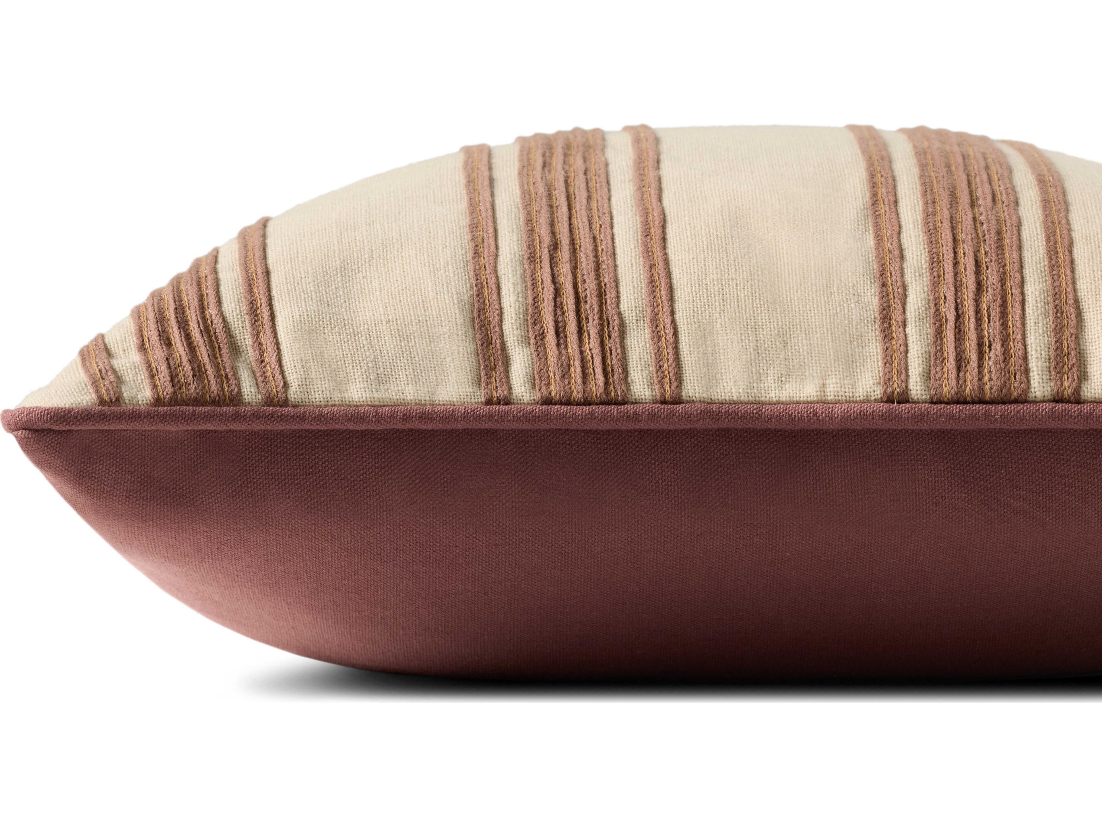 Loloi Rugs Chris Loves Julia Chestnut Pillow