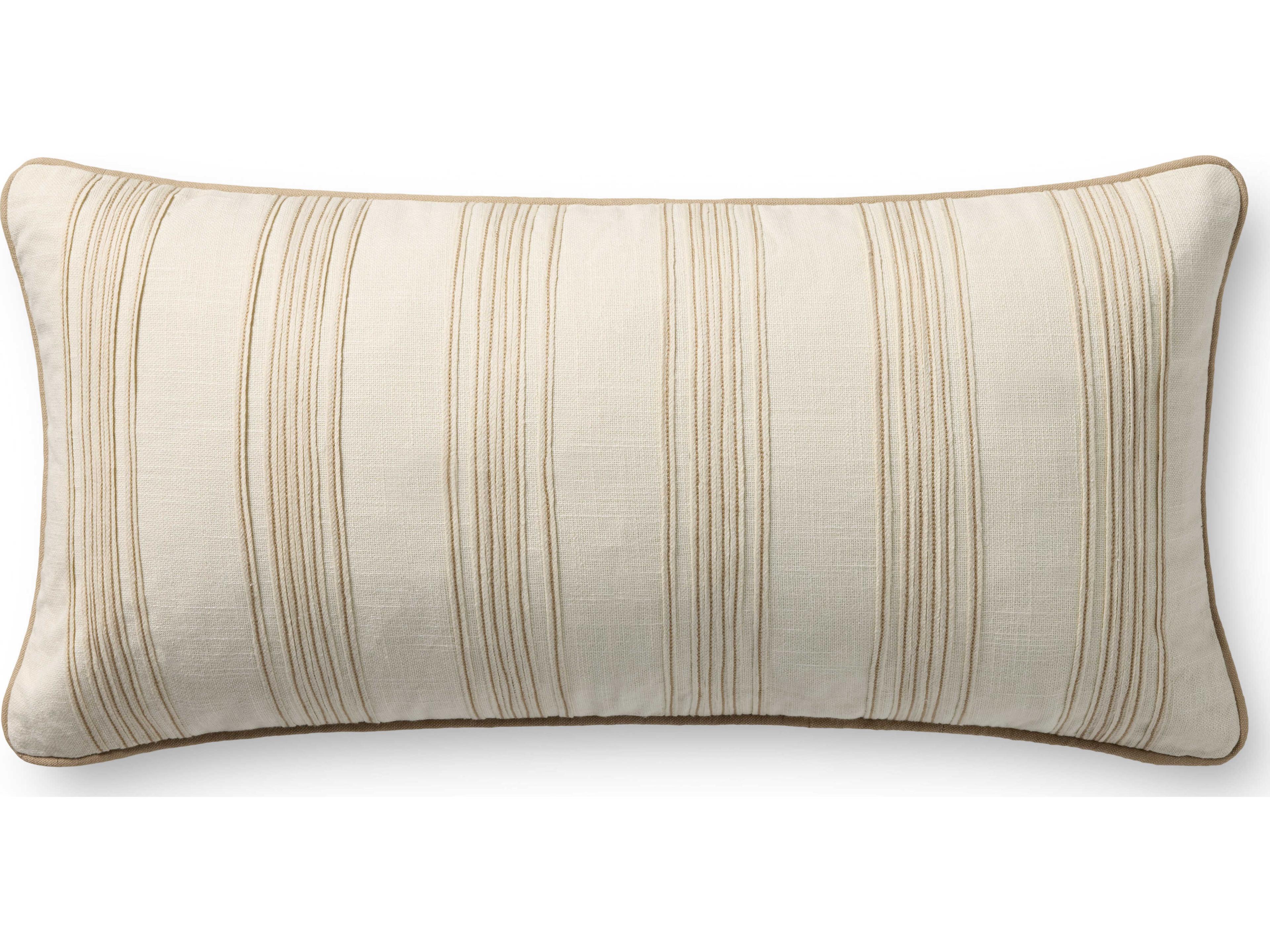 Loloi Rugs Chris Loves Julia Ivory Pillow