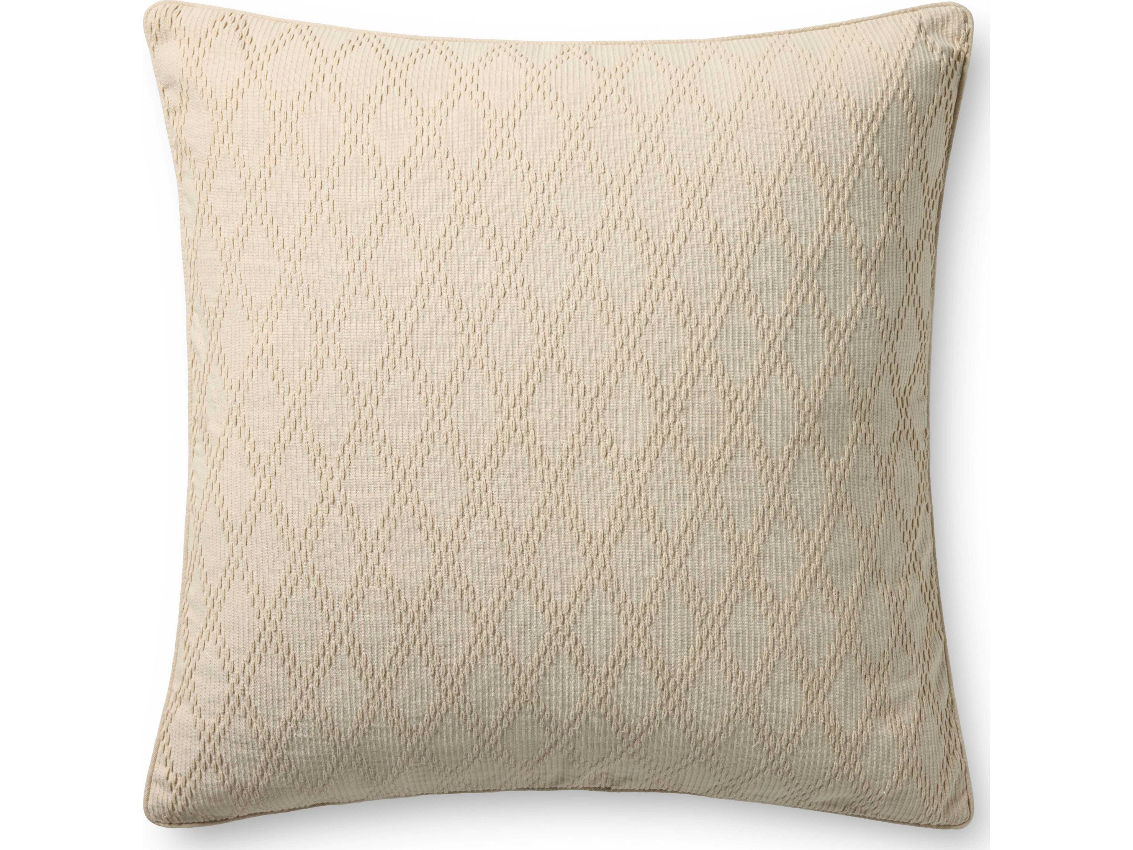 Loloi Rugs Chris Loves Julia Ivory Pillow