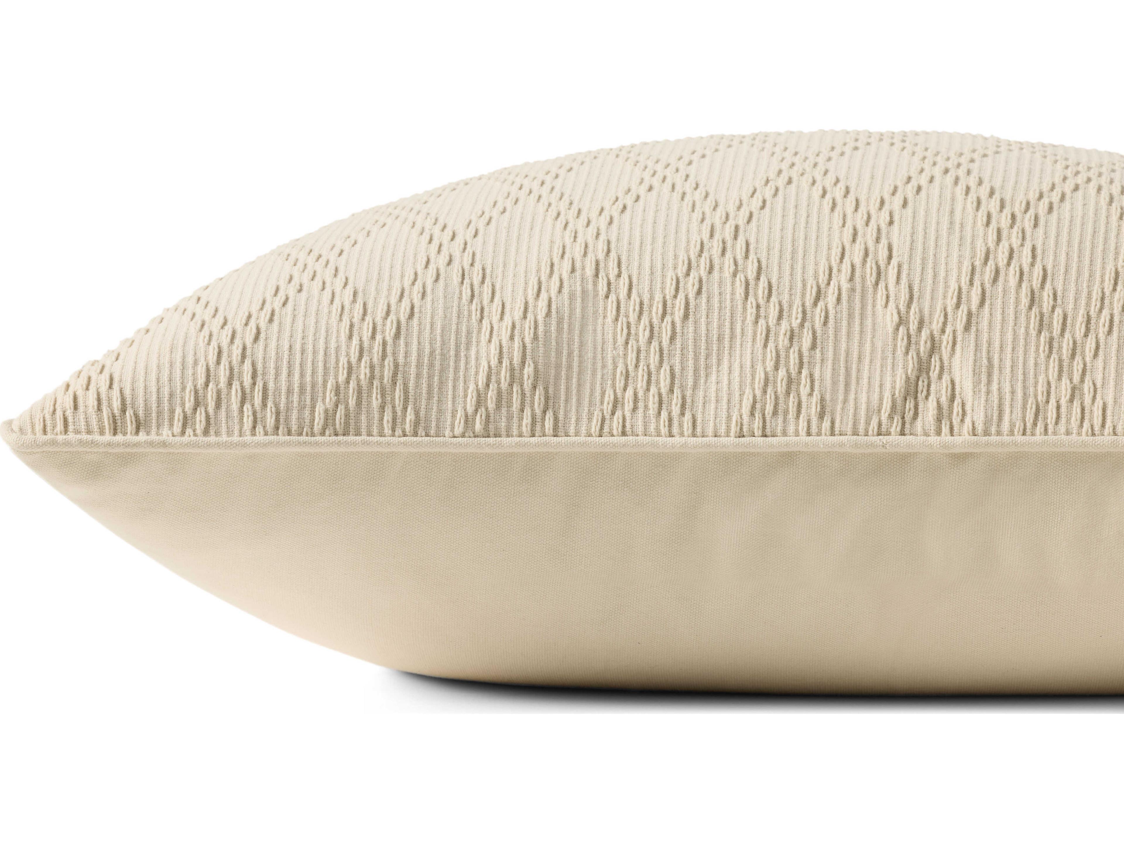 Loloi Rugs Chris Loves Julia Ivory Pillow