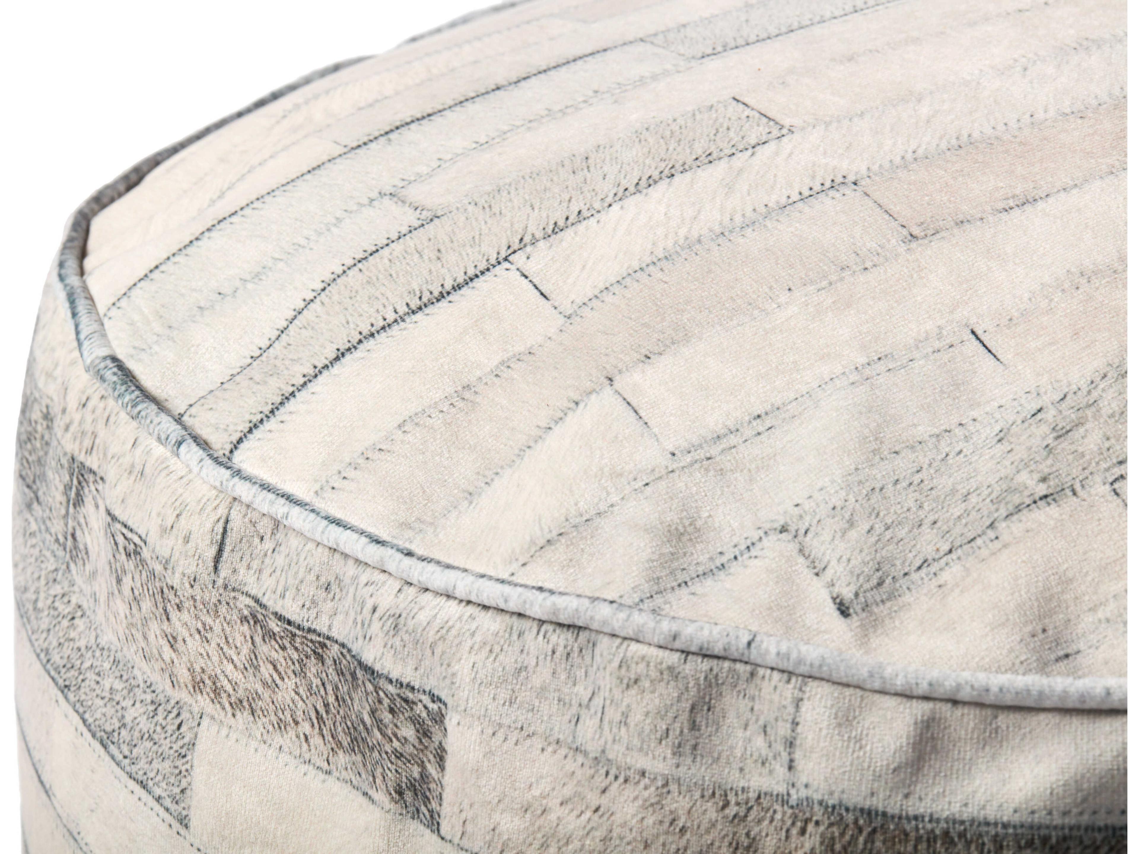 Loloi Rugs Ivory Grey Cream Ottoman