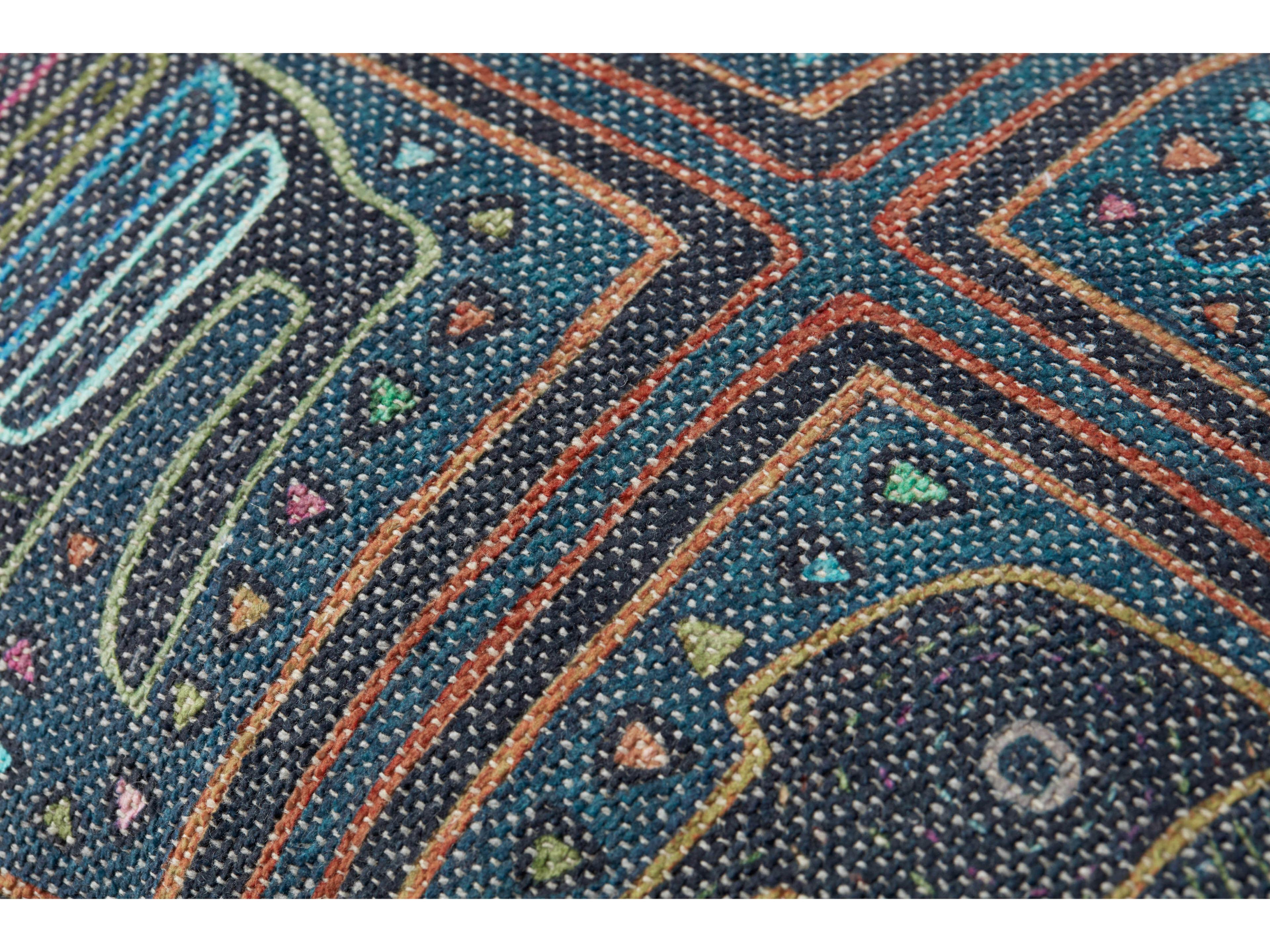 Loloi Rugs Lagoon / Multi 13" x 21" Pillow