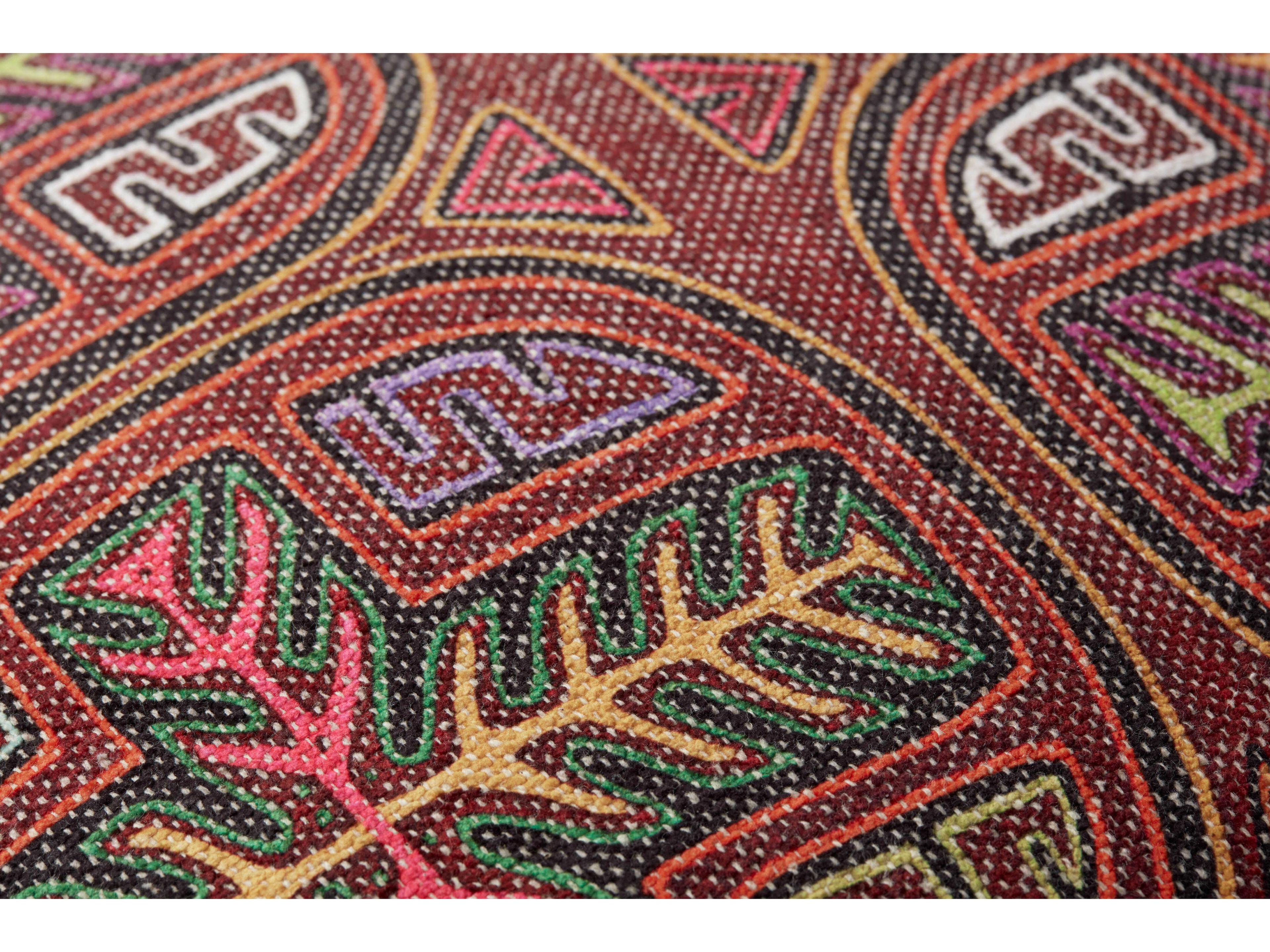 Loloi Rugs Berry / Multi 22" x 22" Pillow