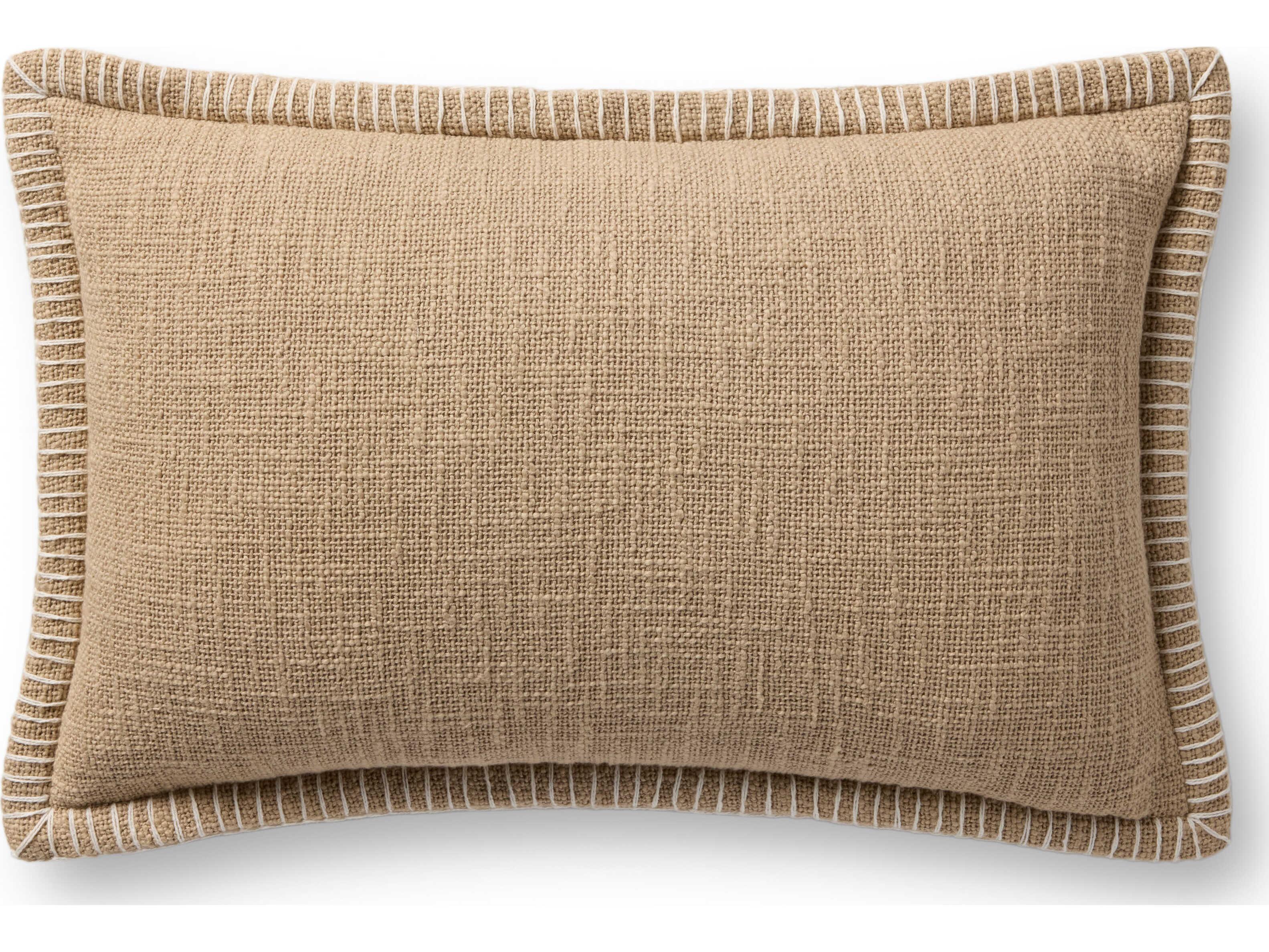 Loloi Rugs Tan Pillow