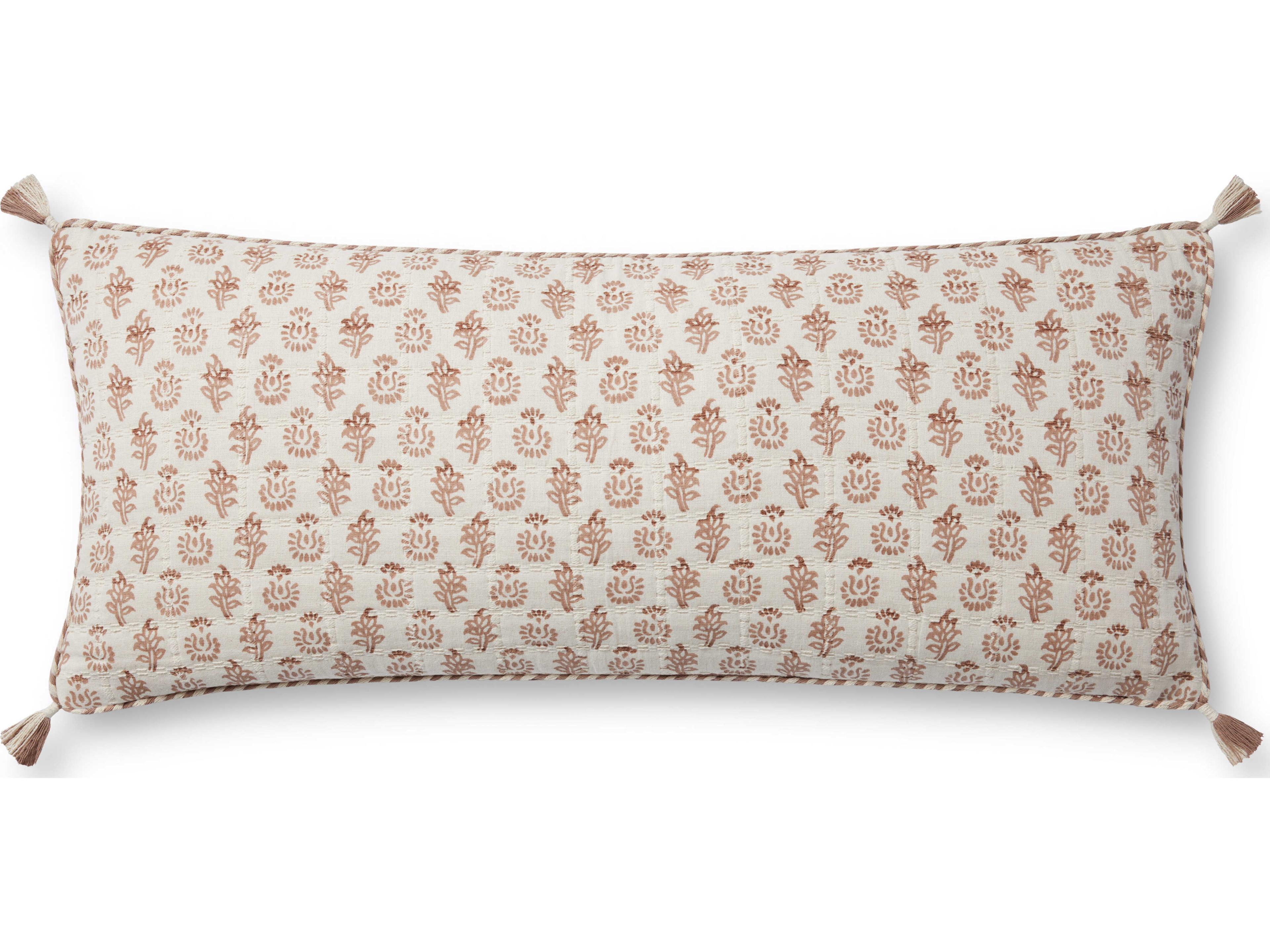 Loloi Rugs Rose / Ivory Pillow
