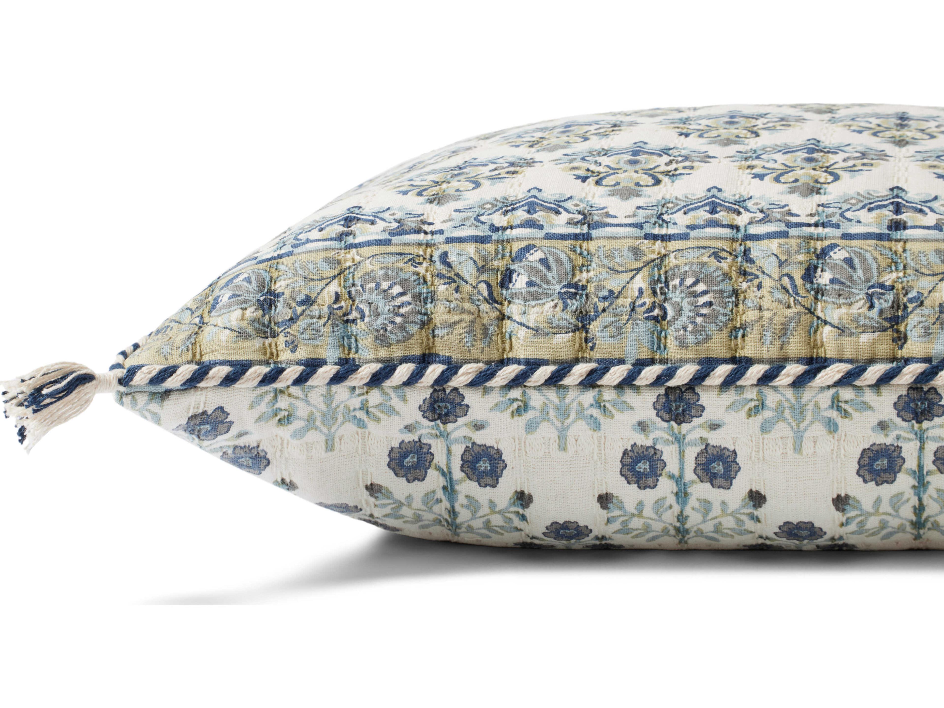 Loloi Rugs Blue / Multi Pillow