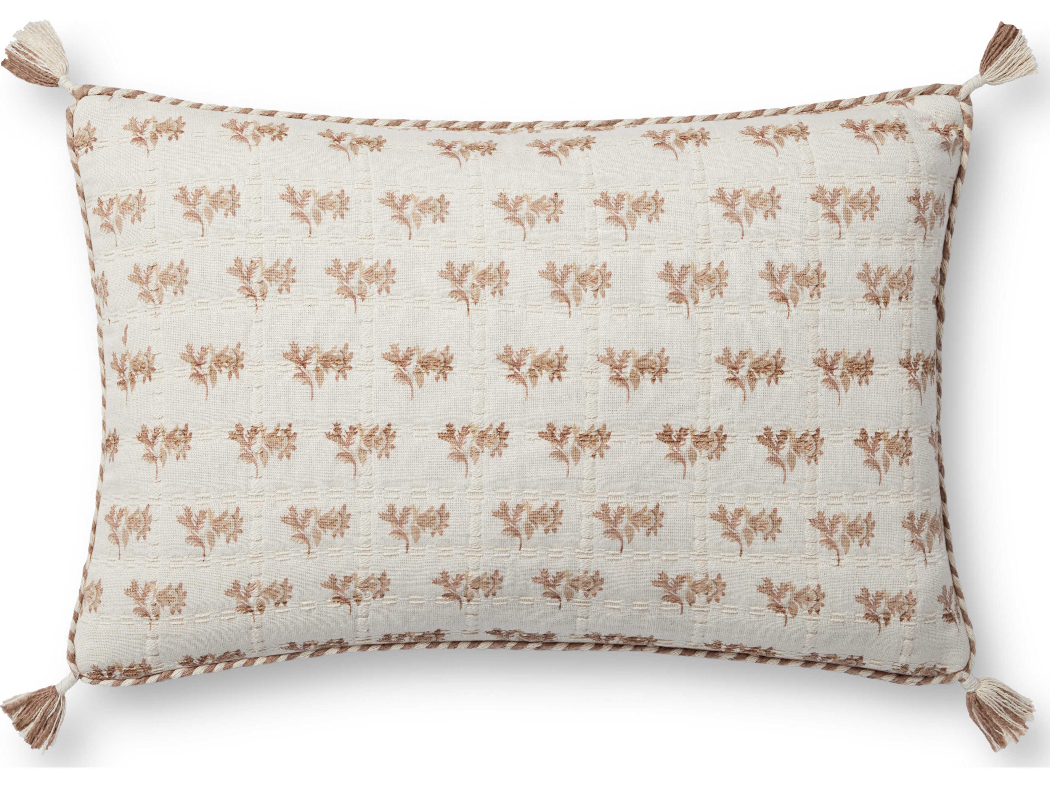 Loloi Rugs Blush / Ivory Pillow