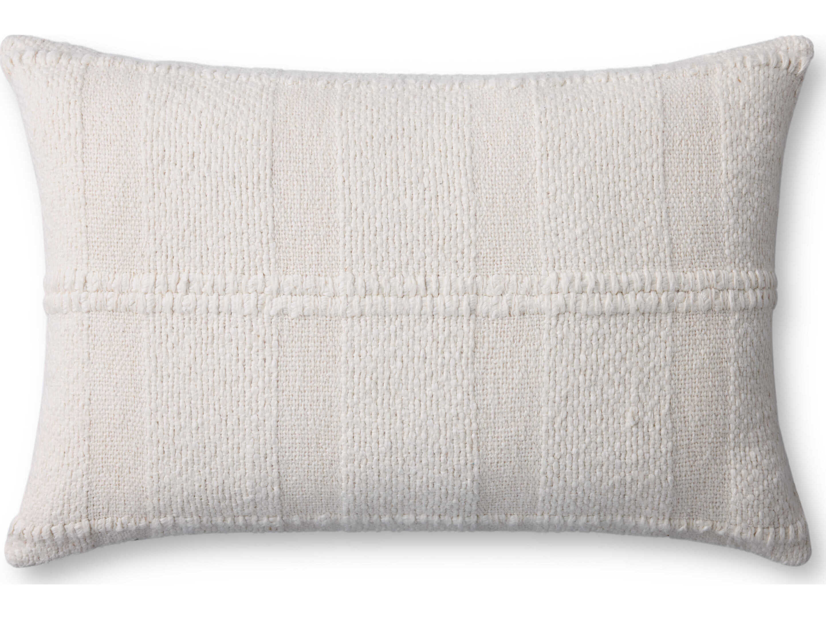 Loloi Rugs Ivory 26" x 16" Pillow