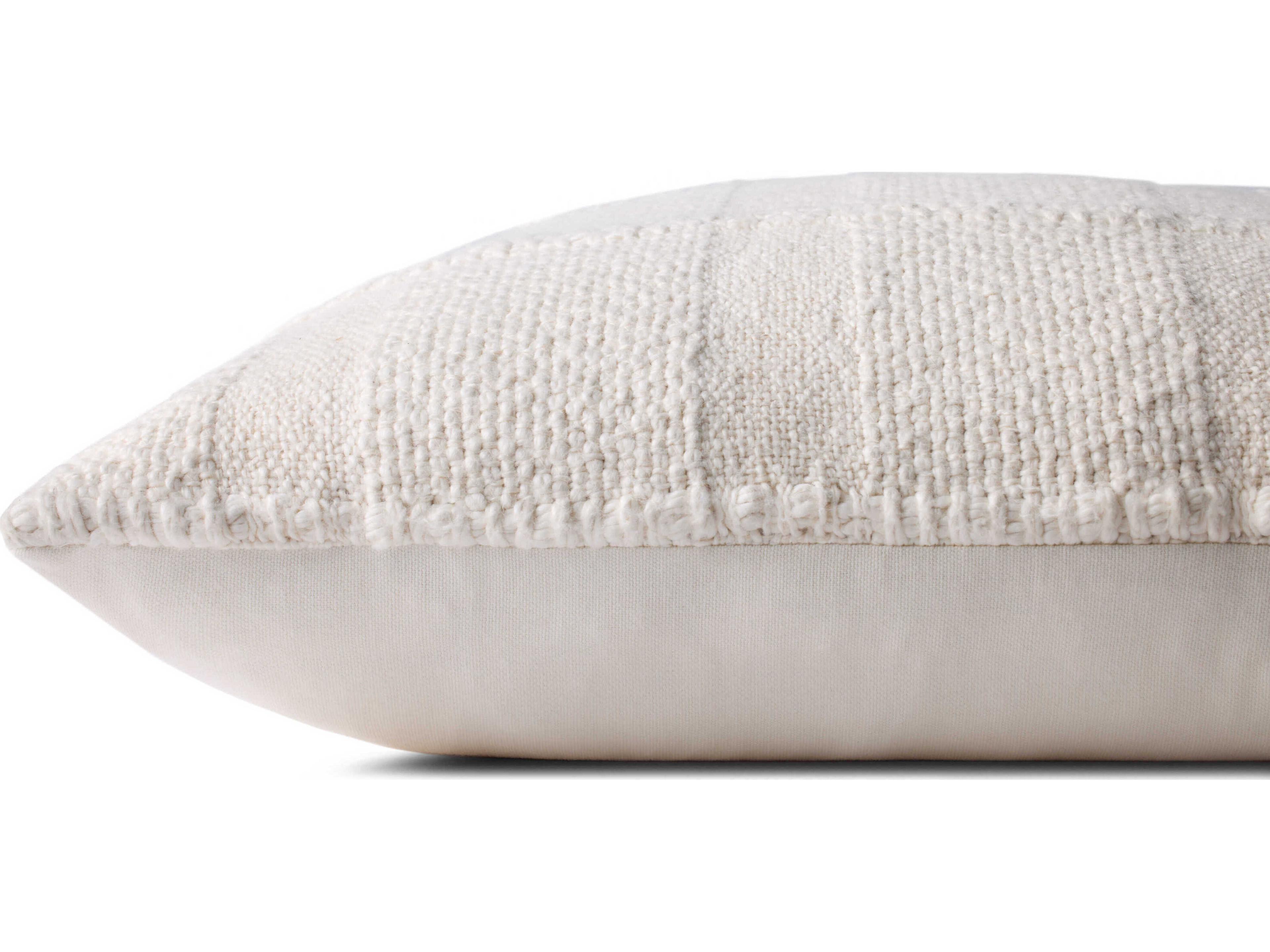 Loloi Rugs Ivory 22" x 22" Pillow