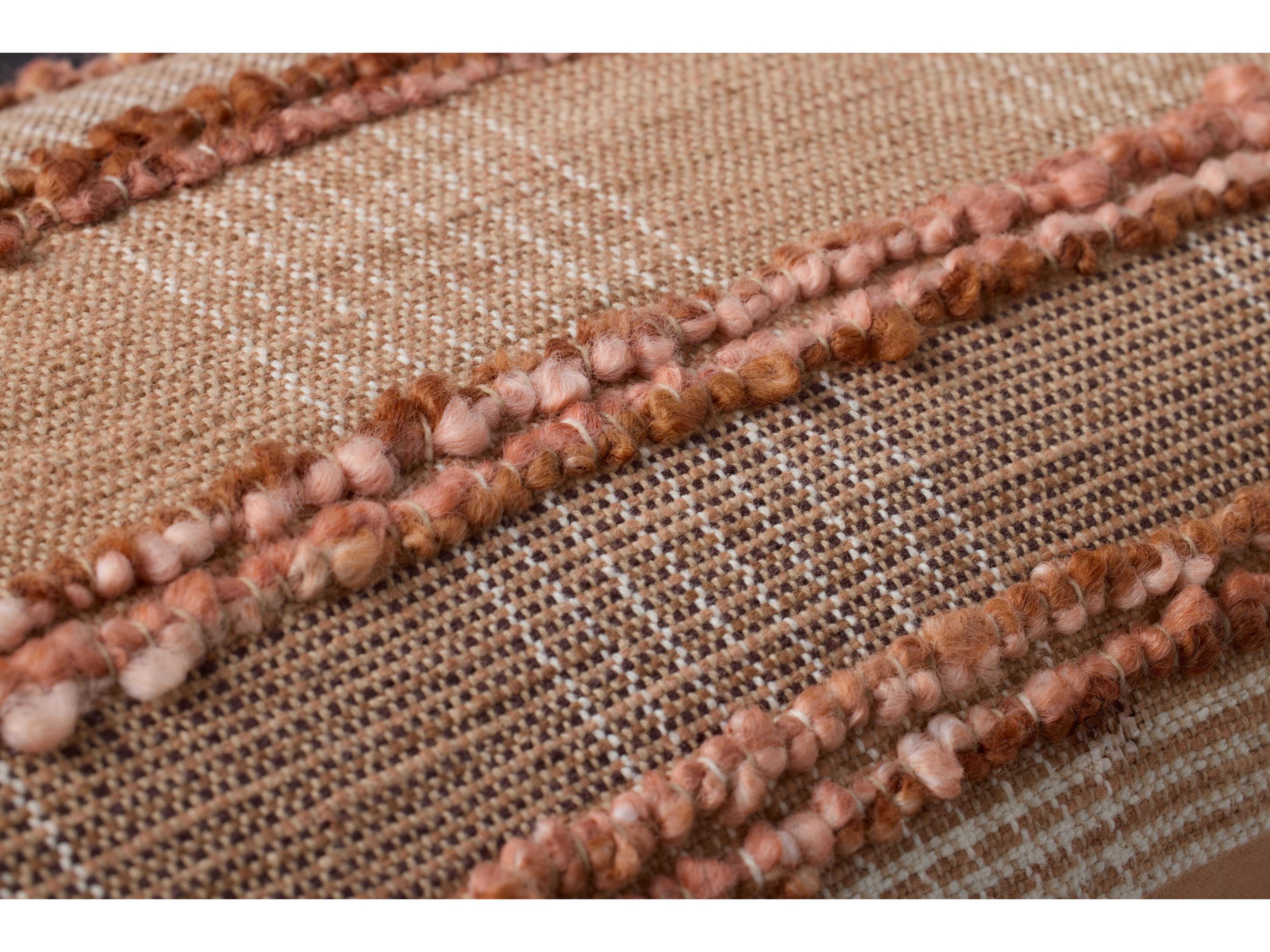 Loloi Rugs Rust Multicolored 27" x 12" Pillow