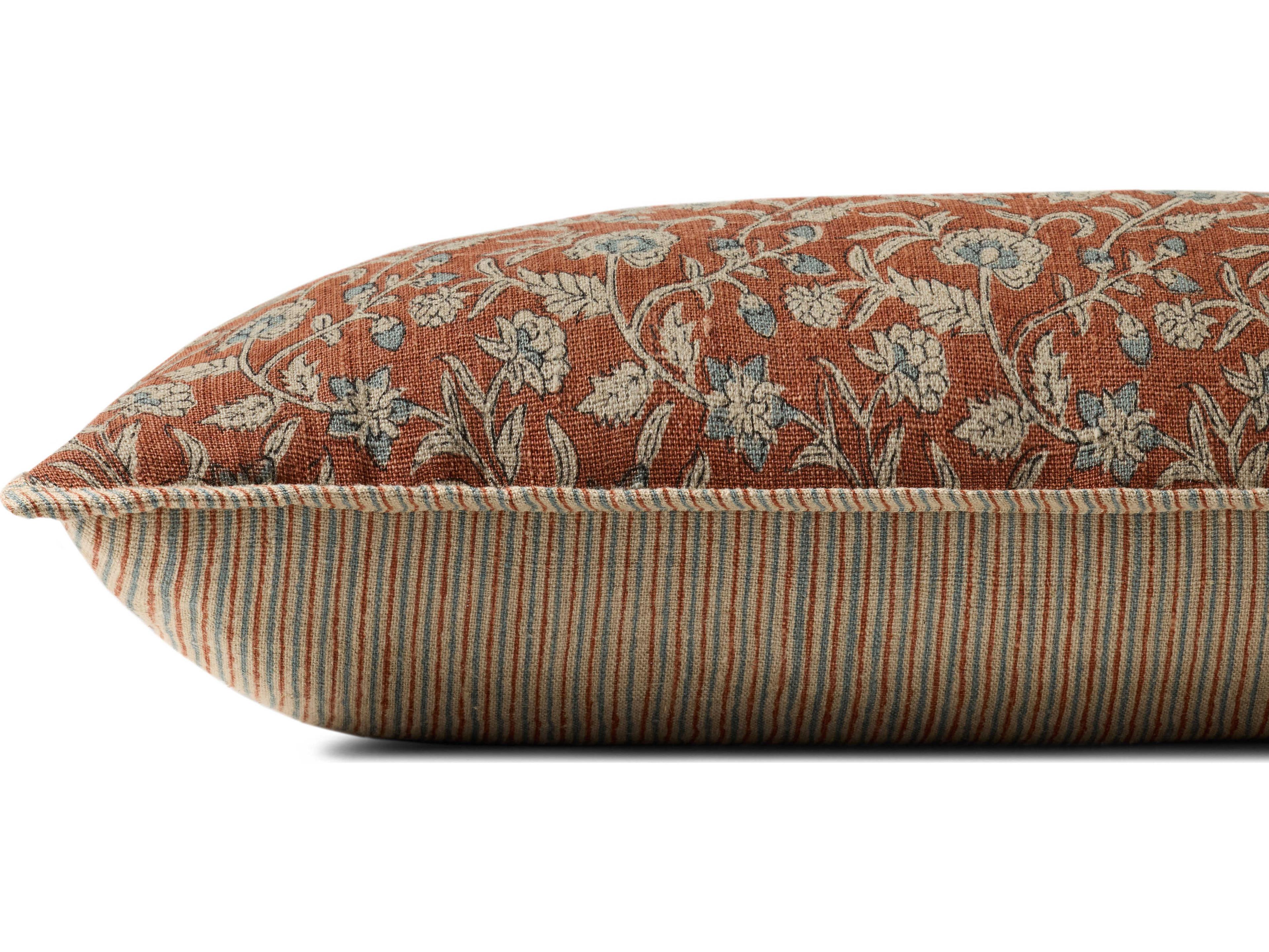 Loloi Rugs Brick / Multi Pillow