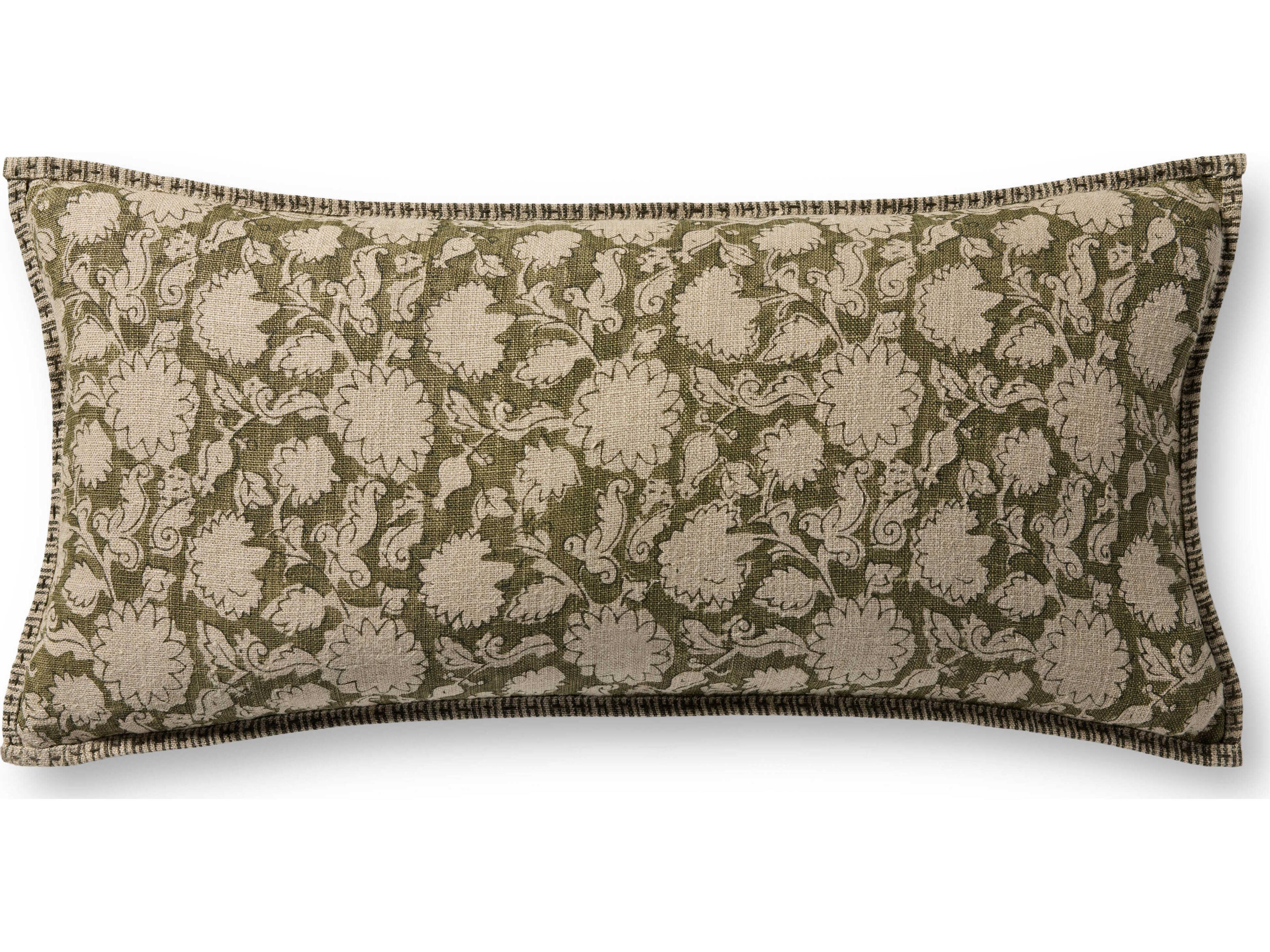 Loloi Rugs Green Pillow