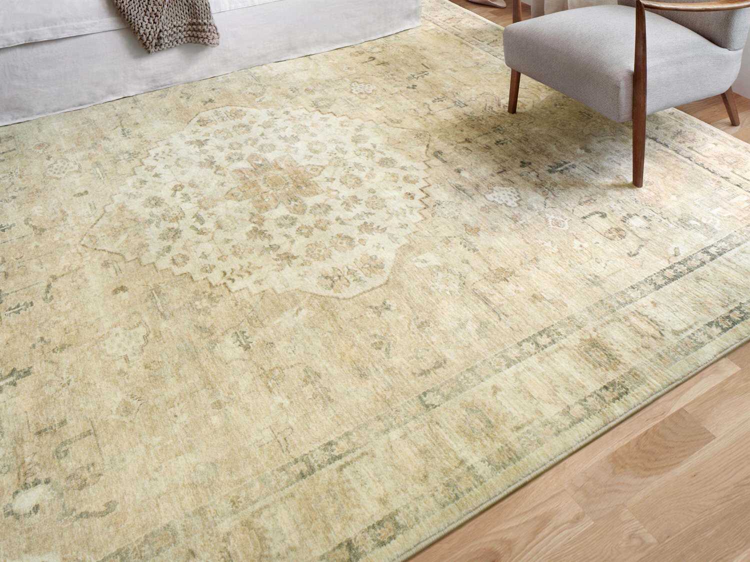 Loloi Rugs Rosette Bordered Runner Area Rug