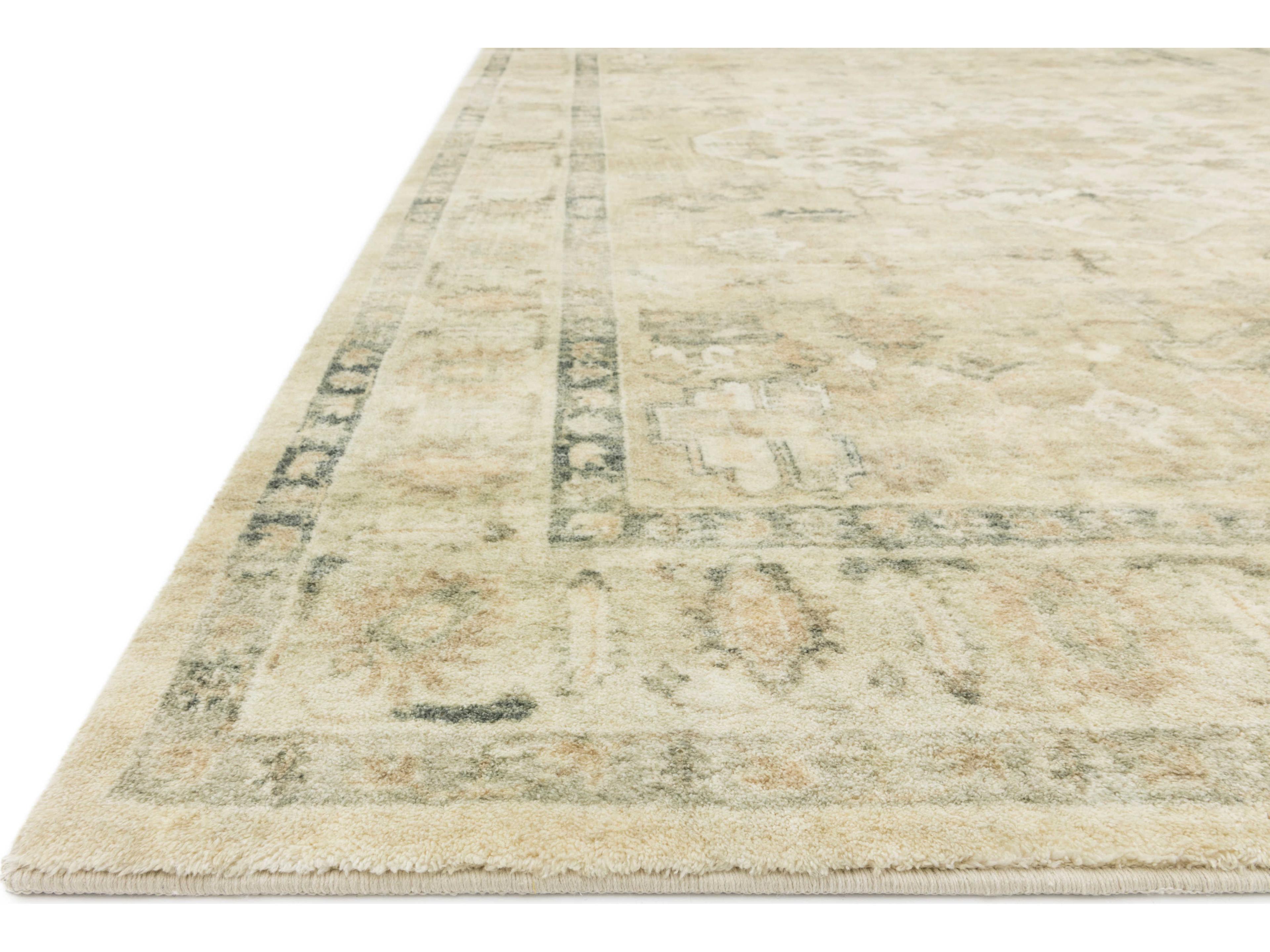 Loloi Rugs Rosette Bordered Runner Area Rug