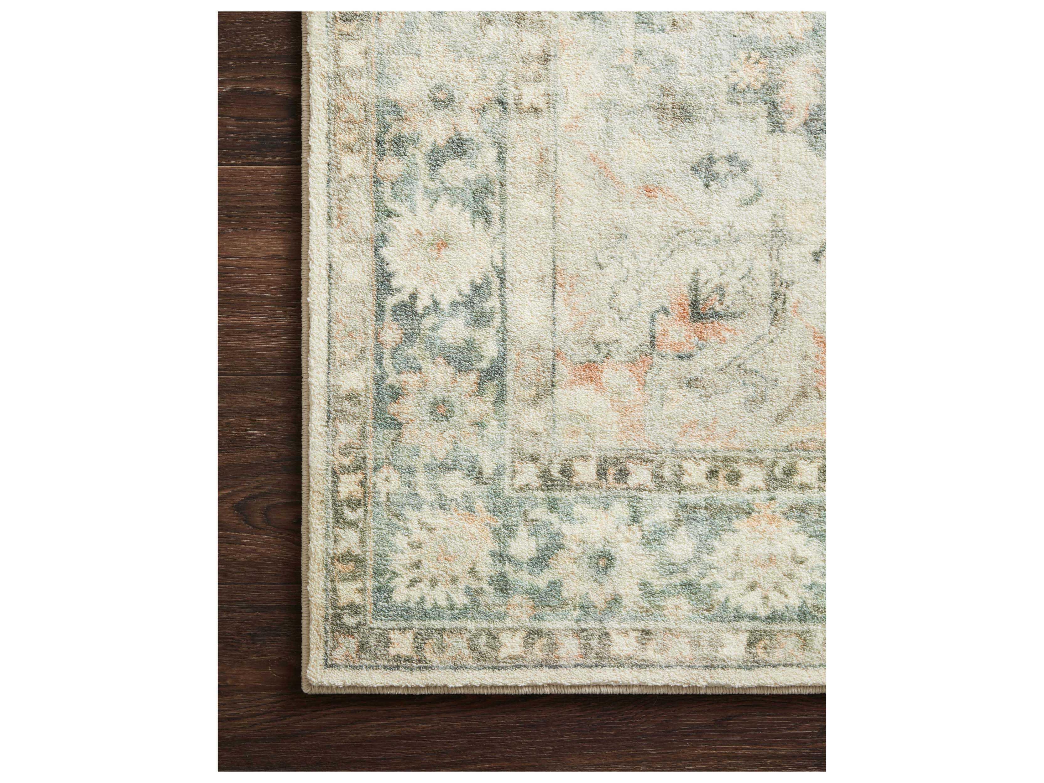 Loloi Rugs Rosette Bordered Runner Area Rug