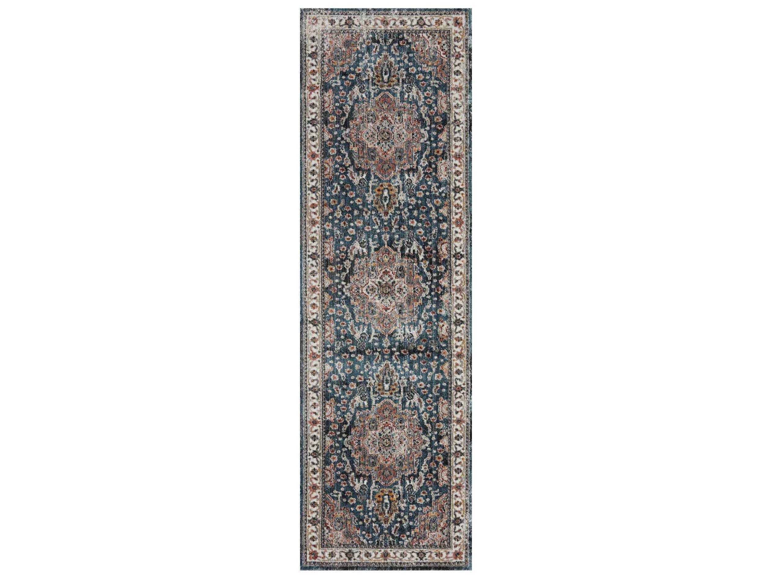 Loloi Rugs Samra Bordered Runner Area Rug
