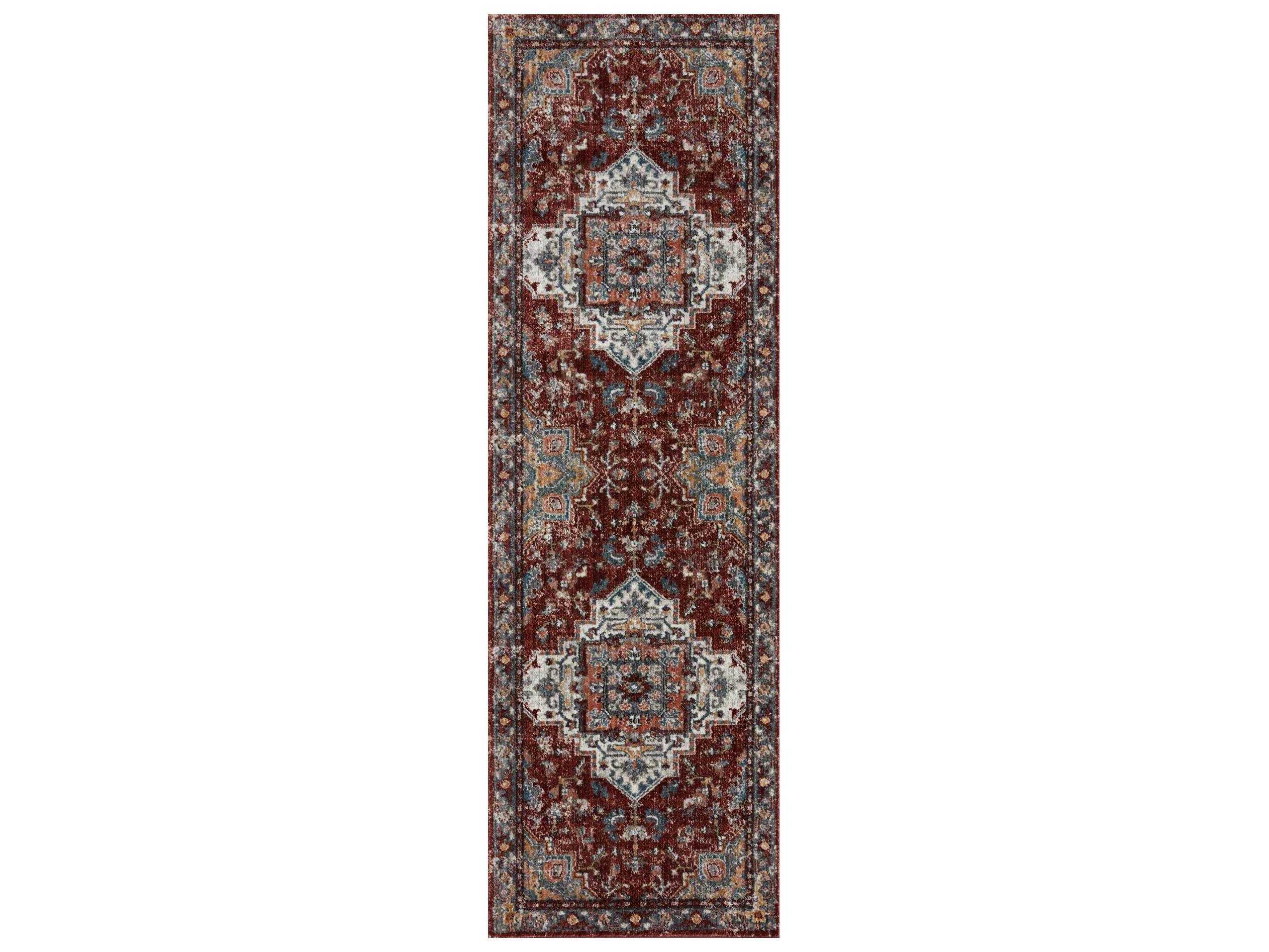 Loloi Rugs Samra Bordered Runner Area Rug