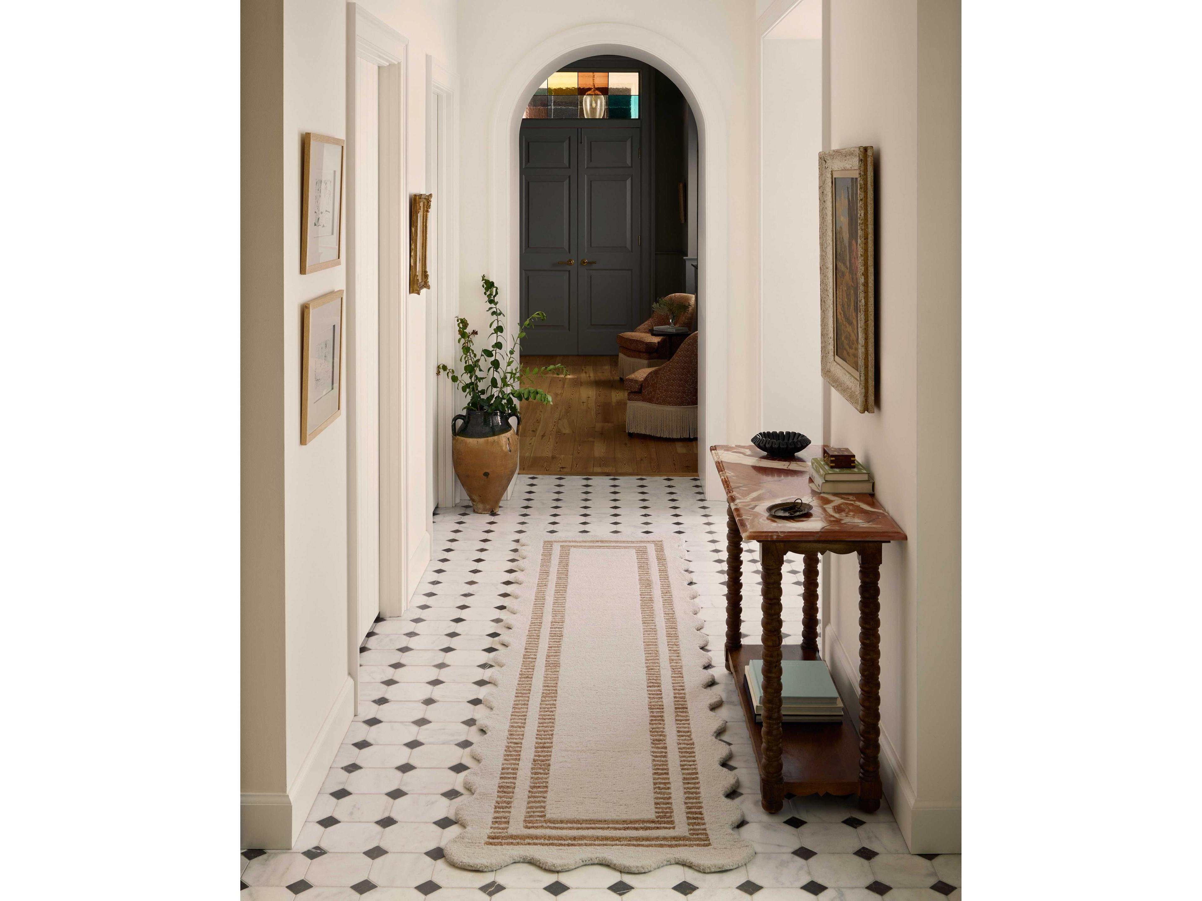 Loloi Rugs Chris Loves Julia Bordered Runner Area Rug