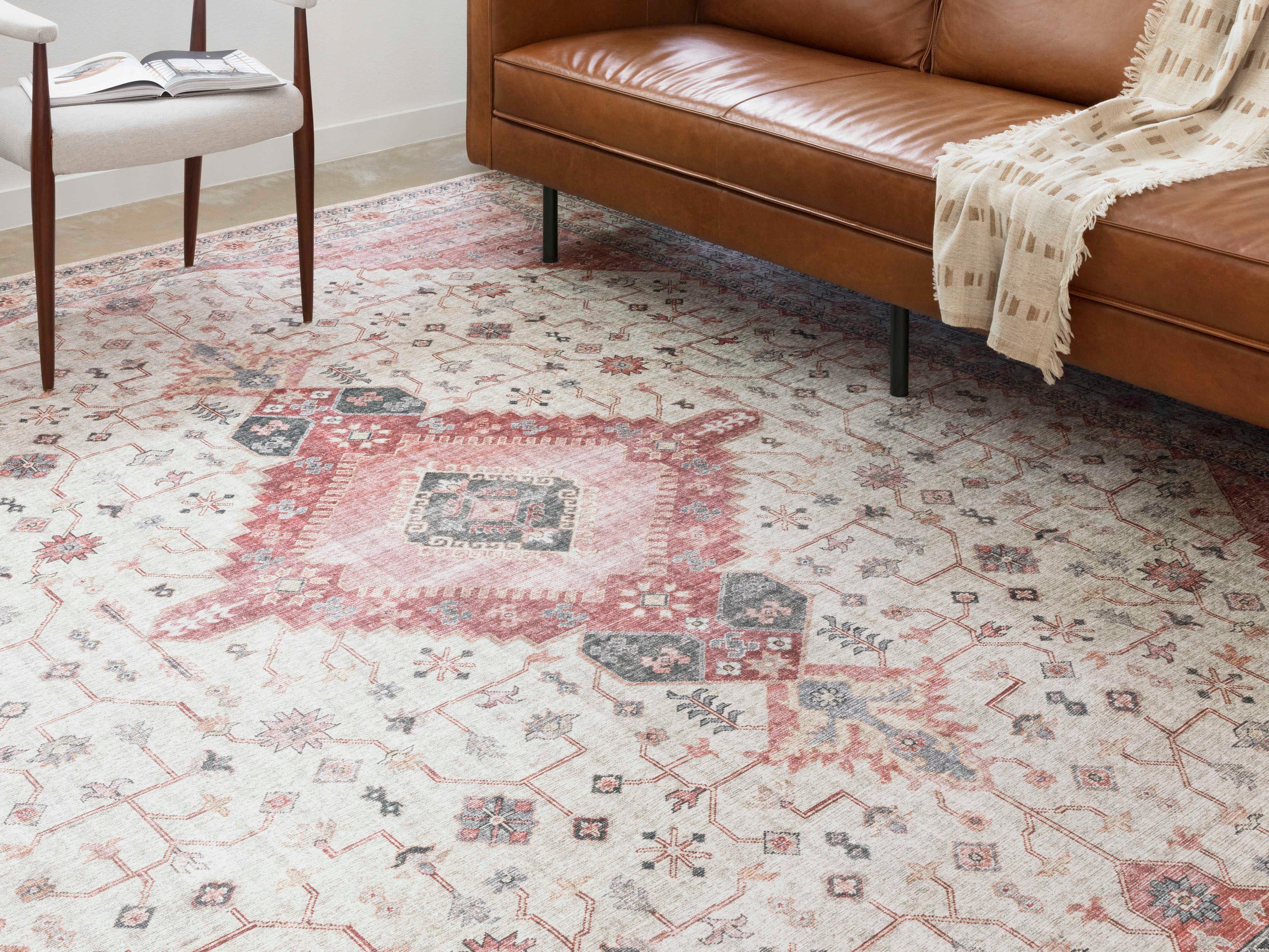 Loloi Rugs Skye Bordered Runner Area Rug